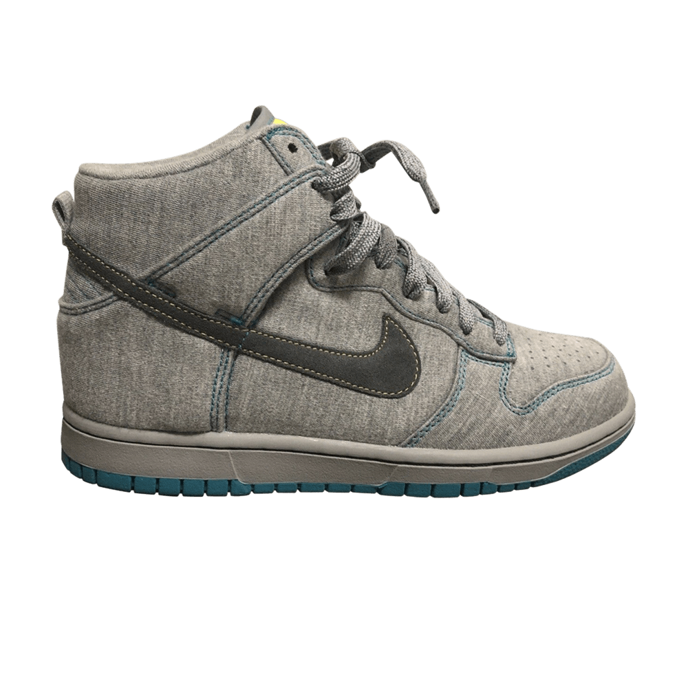 Pre-owned Nike Wmns Dunk High 6.0 'grey Fleece'