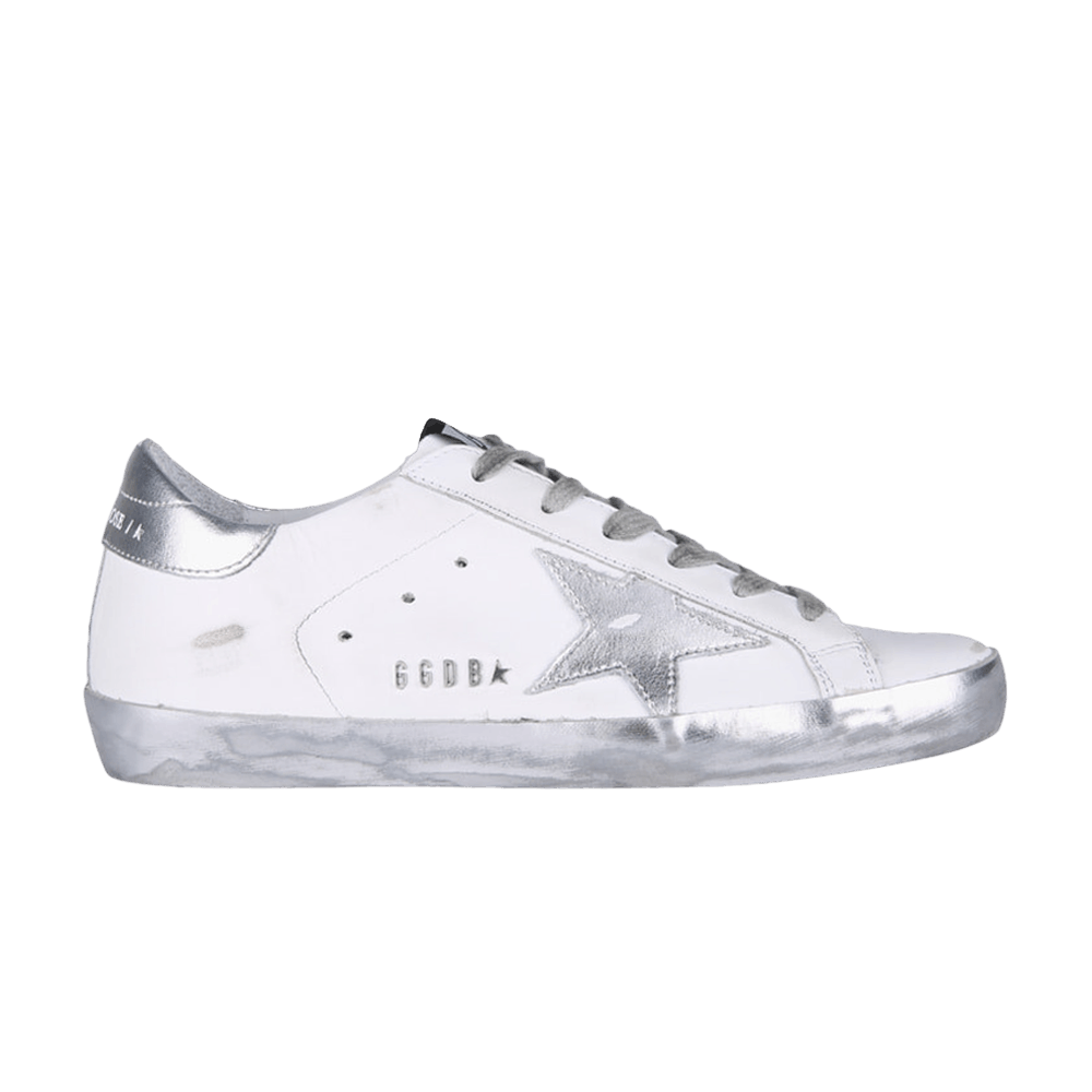 Golden Goose Wmns Superstar 'White Silver'