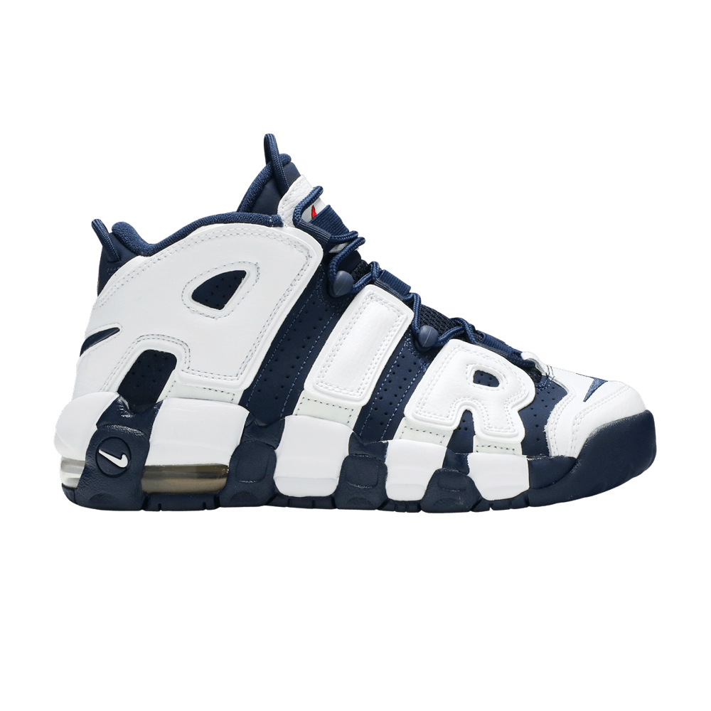 Pre-owned Nike Air More Uptempo Gs 'olympic' 2016 In White
