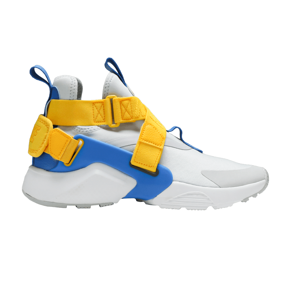 Air Huarache City Low GS 'Platinum Blue Amarillo'