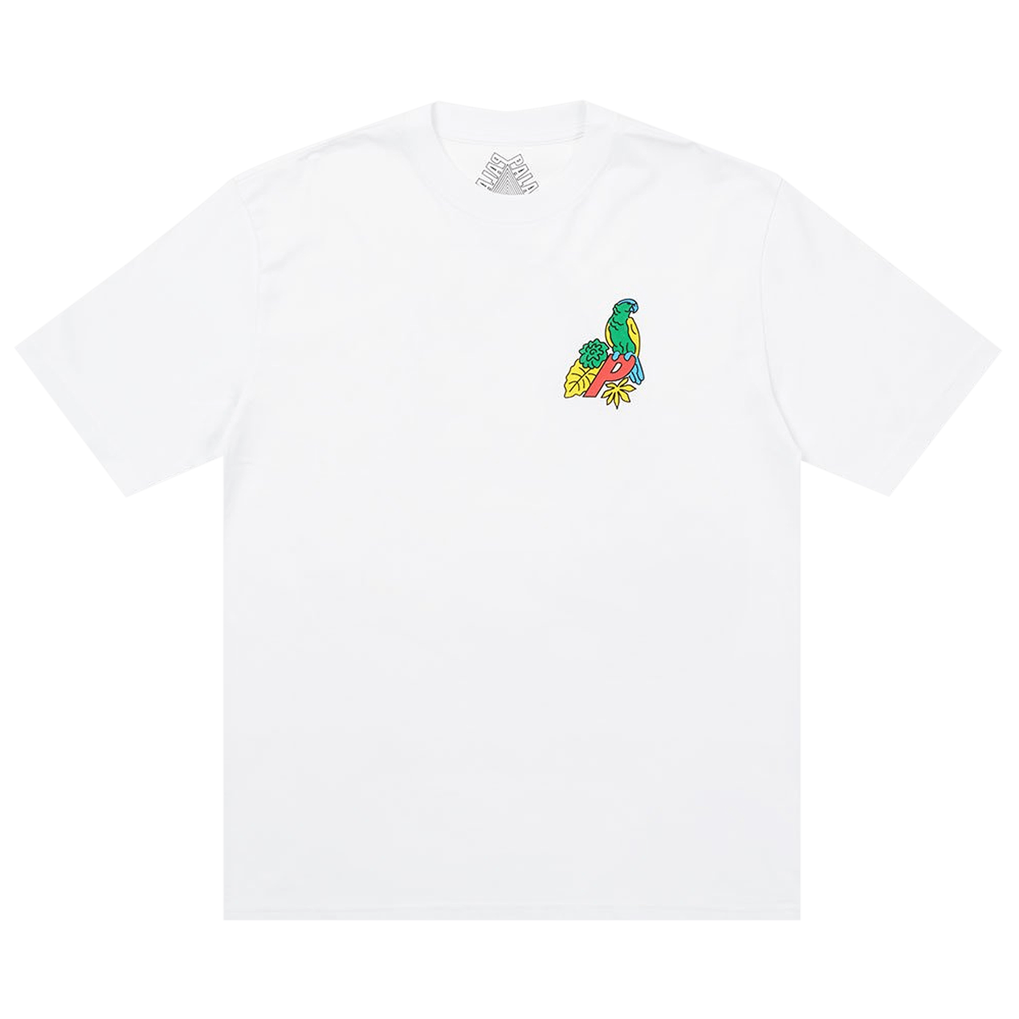 PALACE PALACE PARROT PALACE-3 T-SHIRT 'WHITE'