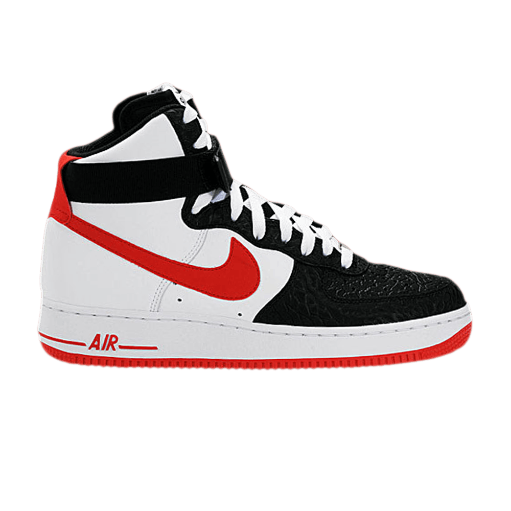 NIKE NIKE AIR FORCE 1 HIGH '07 'WHITE UNIVERSITY RED'