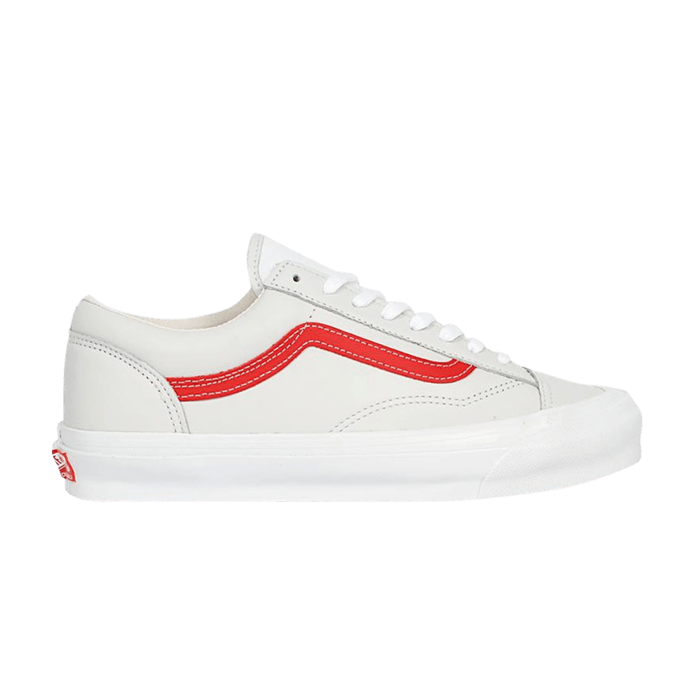 Vans OG Style 36 LX 'True White Red'