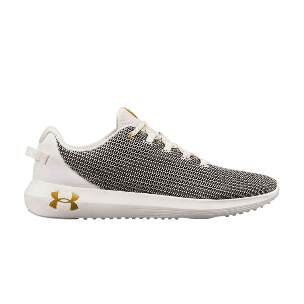 Pre-owned Under Armour Ripple Mtl 'white Metallic Gold'