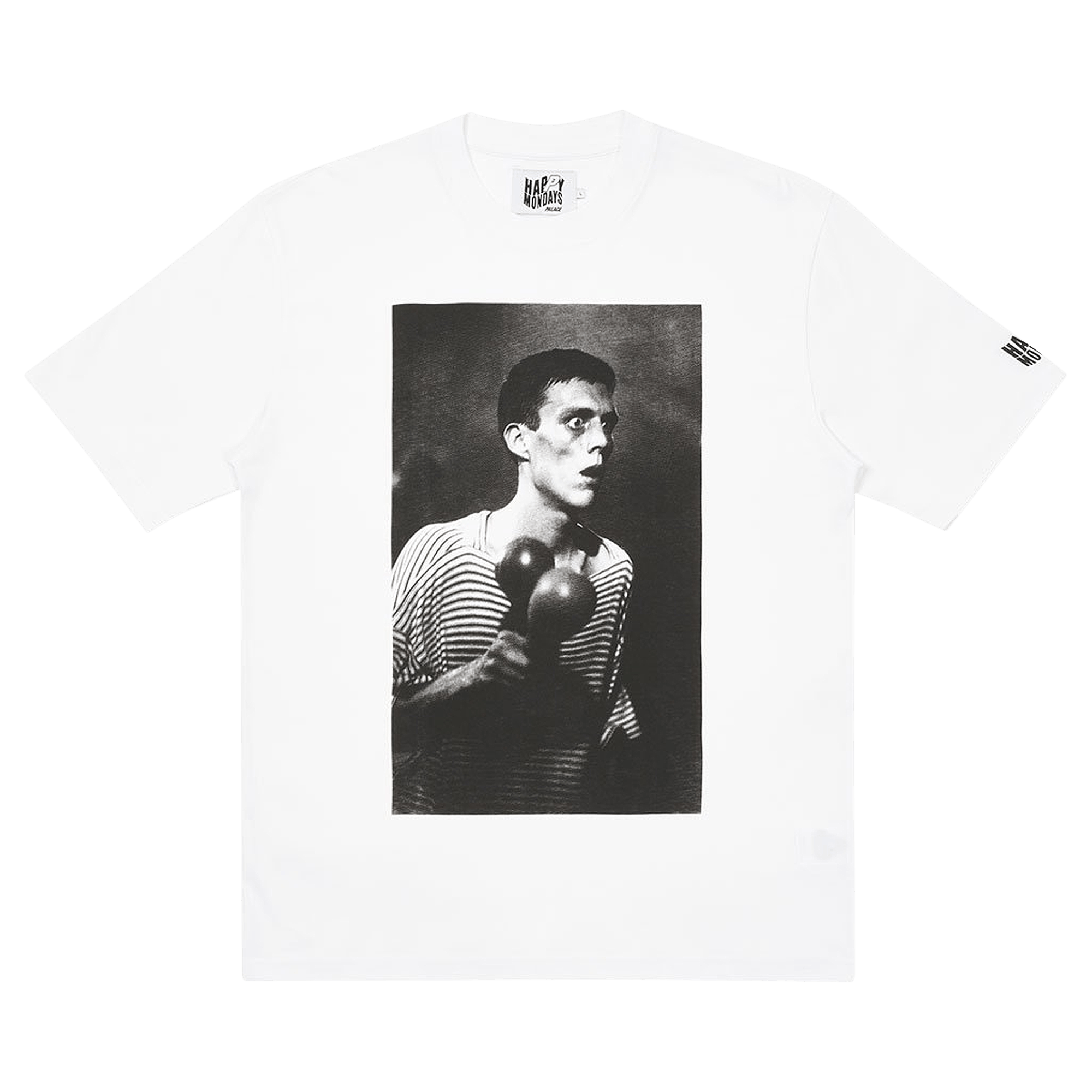 Palace Happy Mondays Bez T-Shirt 'White'