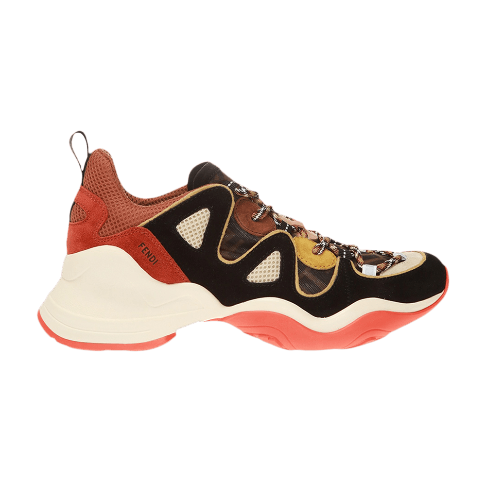 Fendi FFluid Lace Up Low 'Brandy'