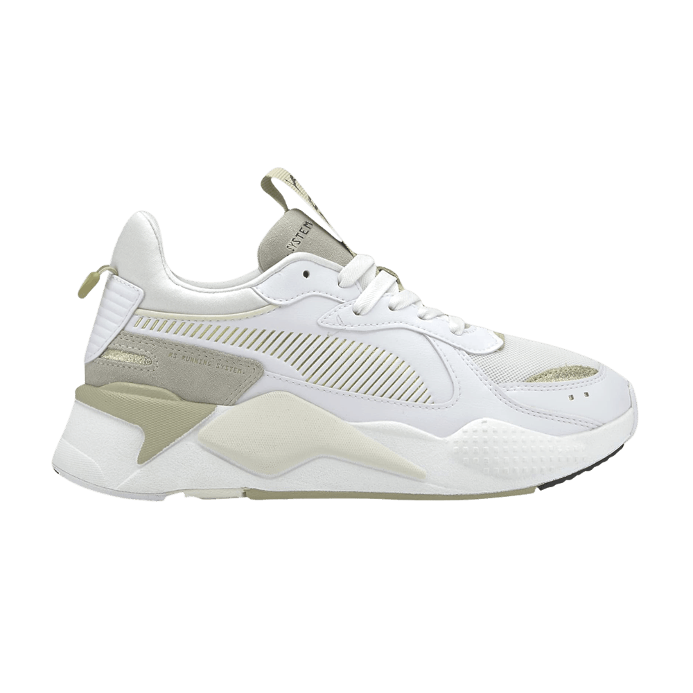 Pre-owned Puma Wmns Rs-x 'mono Metal - White Gold'