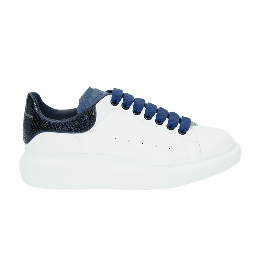 Alexander McQueen Oversized Sneaker 'Python Navy'