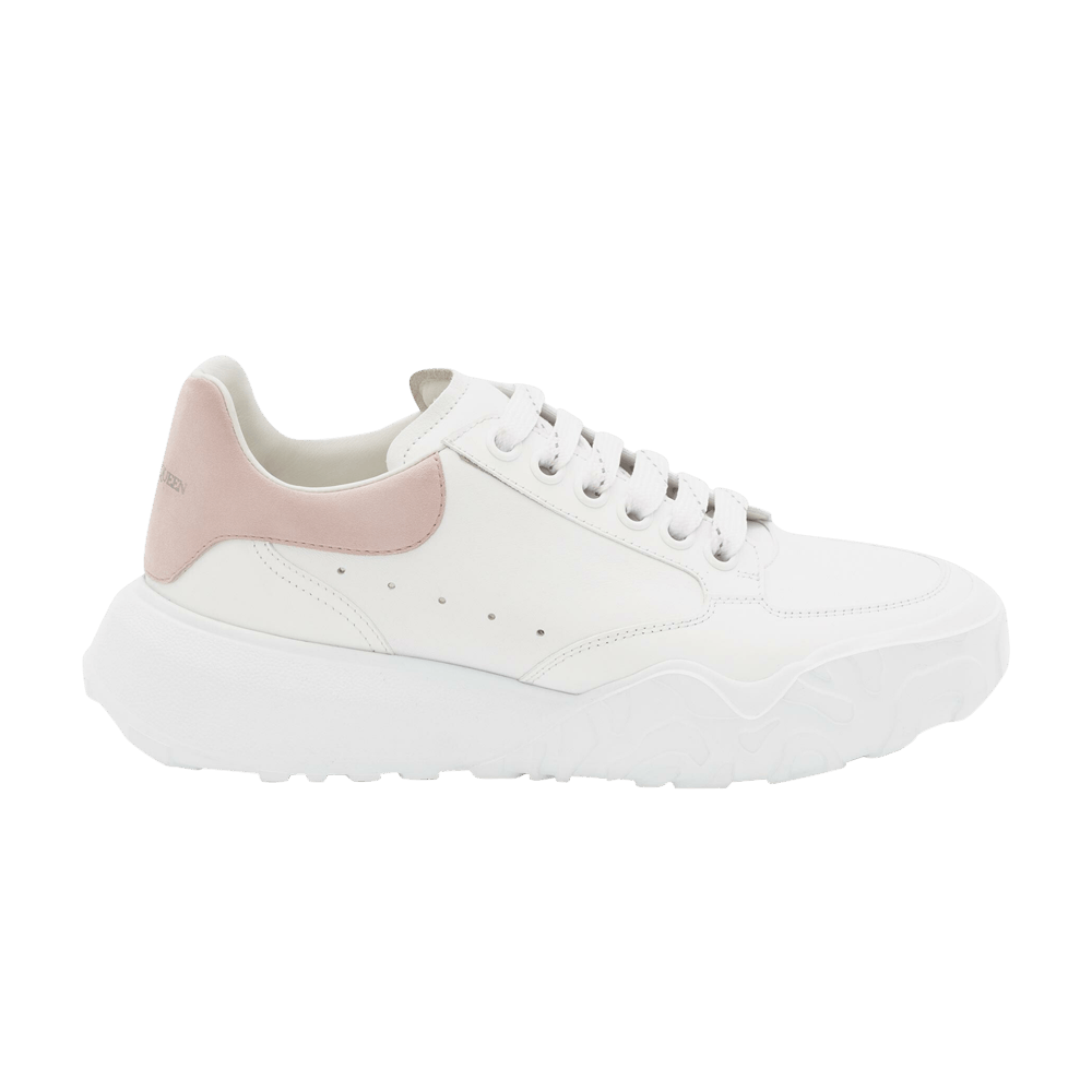 Alexander McQueen Wmns Oversized Court Trainer 'White Patchouli'