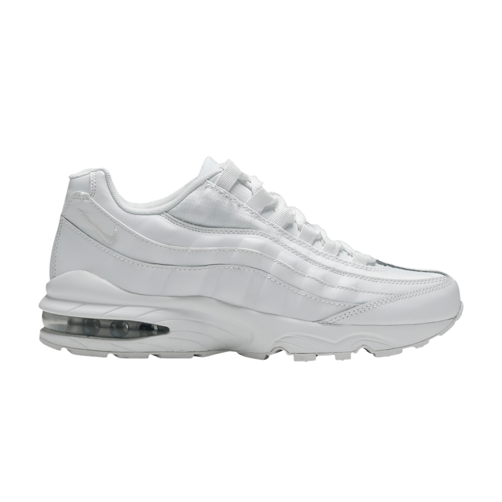 Air Max 95 GS 'White Metallic Silver'