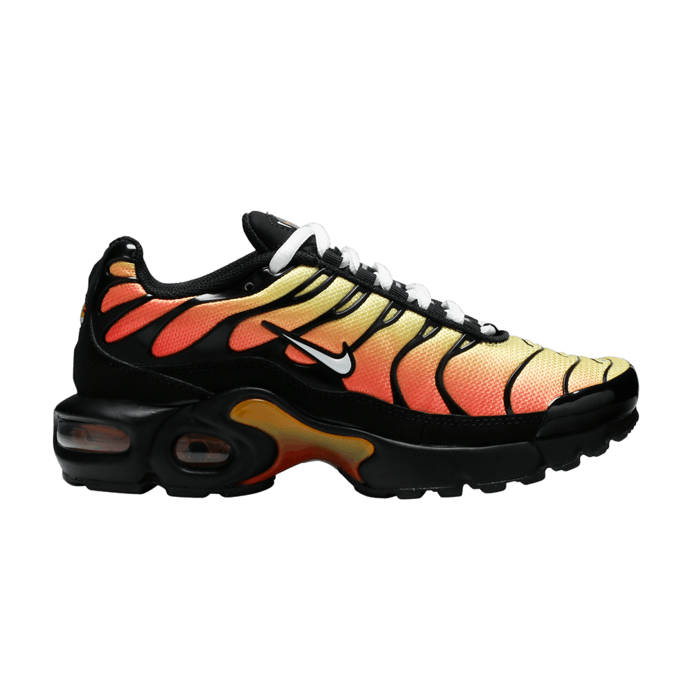 Air Max Plus GS 'Black Habanero Red'