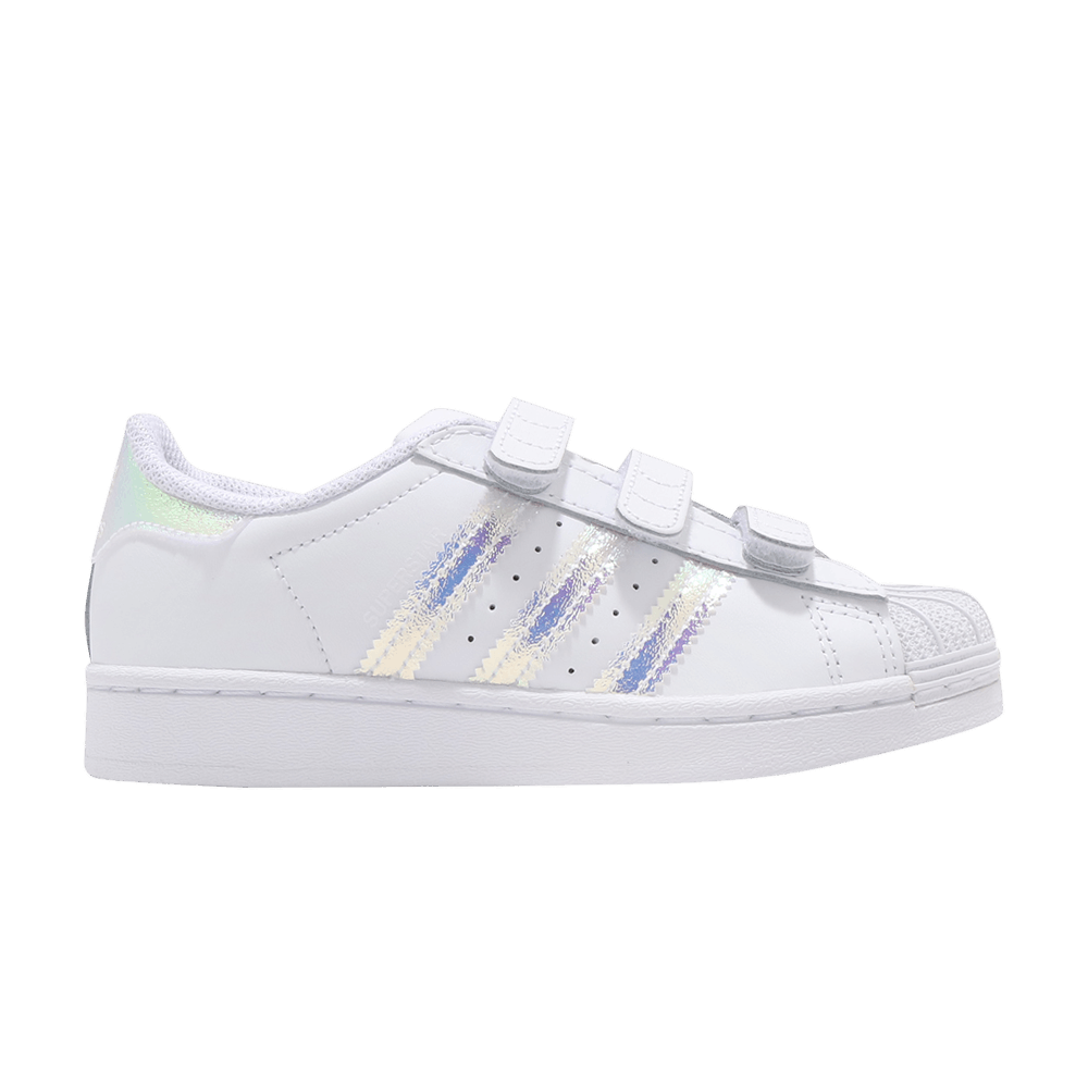 Adidas Superstar J 'White Iridescent'