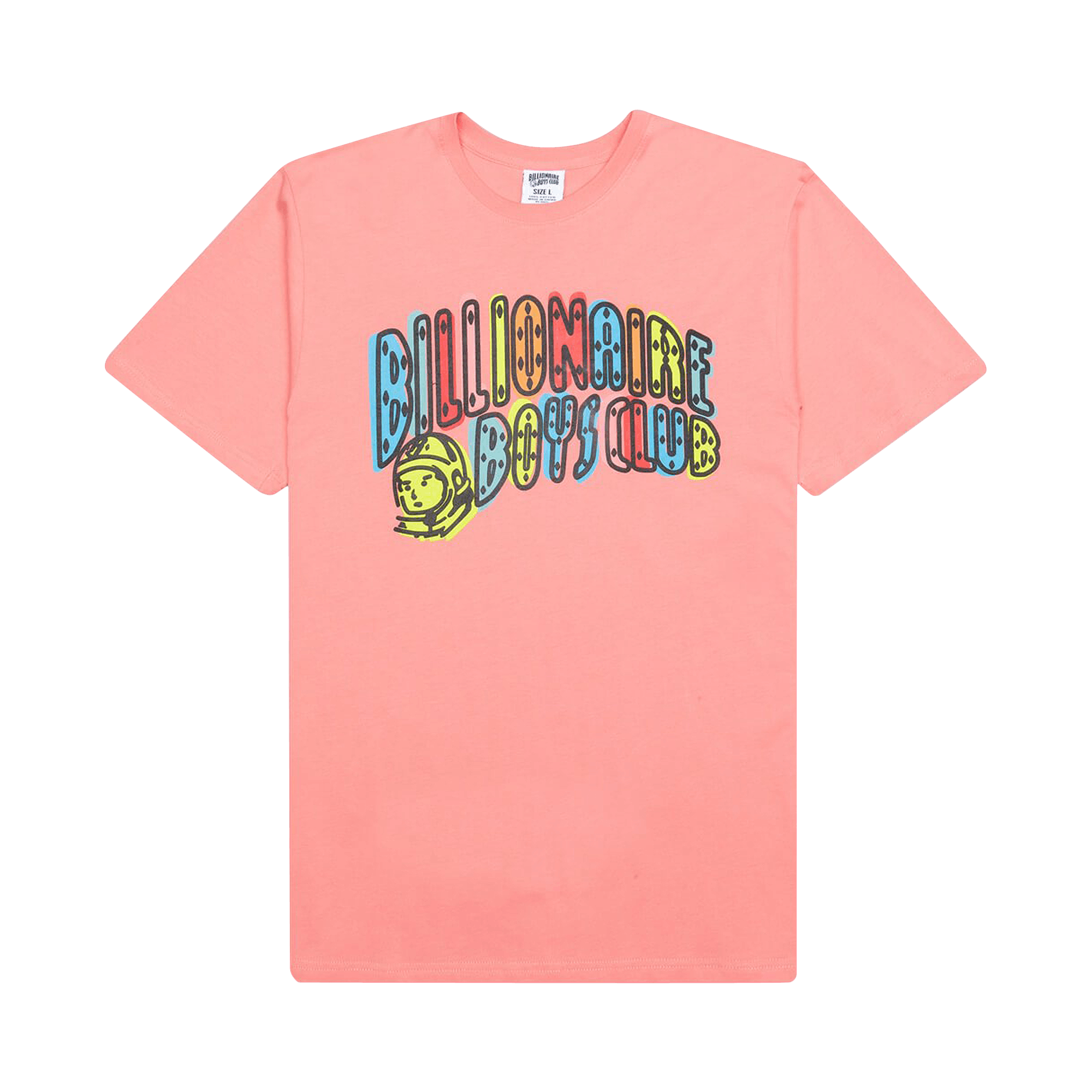 BILLIONAIRE BOYS CLUB BILLIONAIRE BOYS CLUB OFF REGISTRATION TEE 'STRAWBERRY ICE'