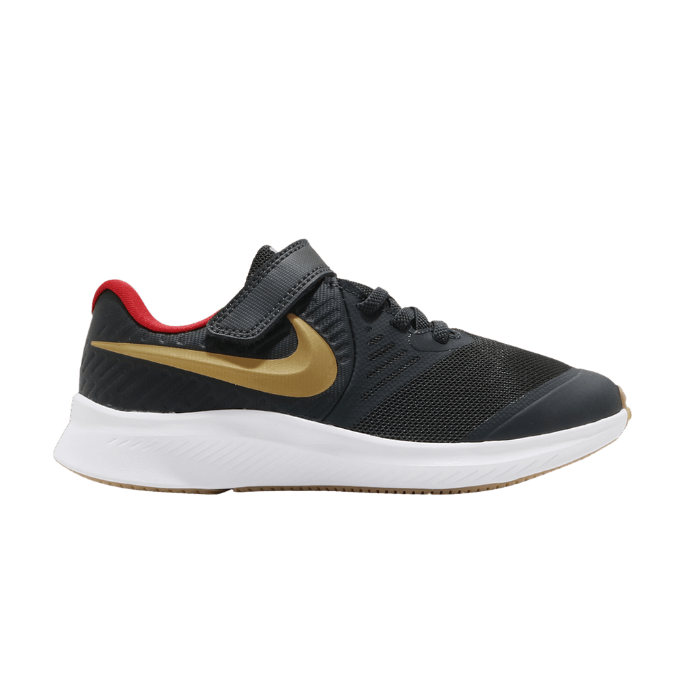 Nike Star Runner 2 PSV 'Dark Smoke Grey Gold' - AT1801-010