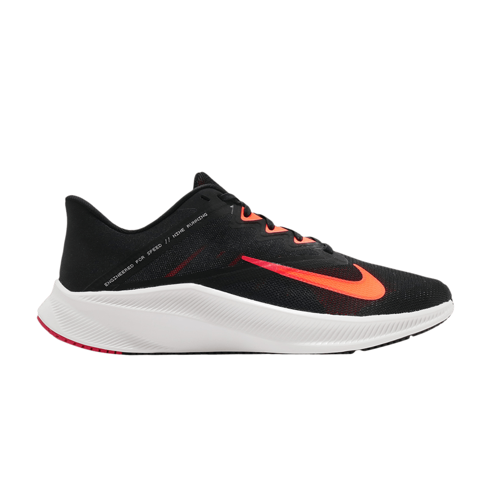 NIKE QUEST 3 'BLACK TOTAL ORANGE'