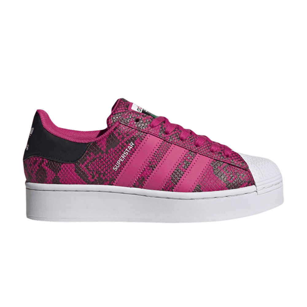 ADIDAS ORIGINALS WMNS SUPERSTAR BOLD 'PINK SNAKESKIN'