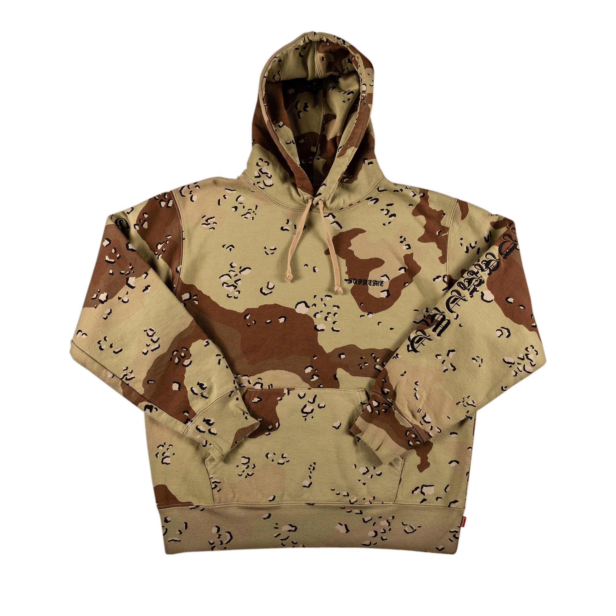 Supreme Peace Hooded Sweatshirt 'Chocolate Chip Camo'