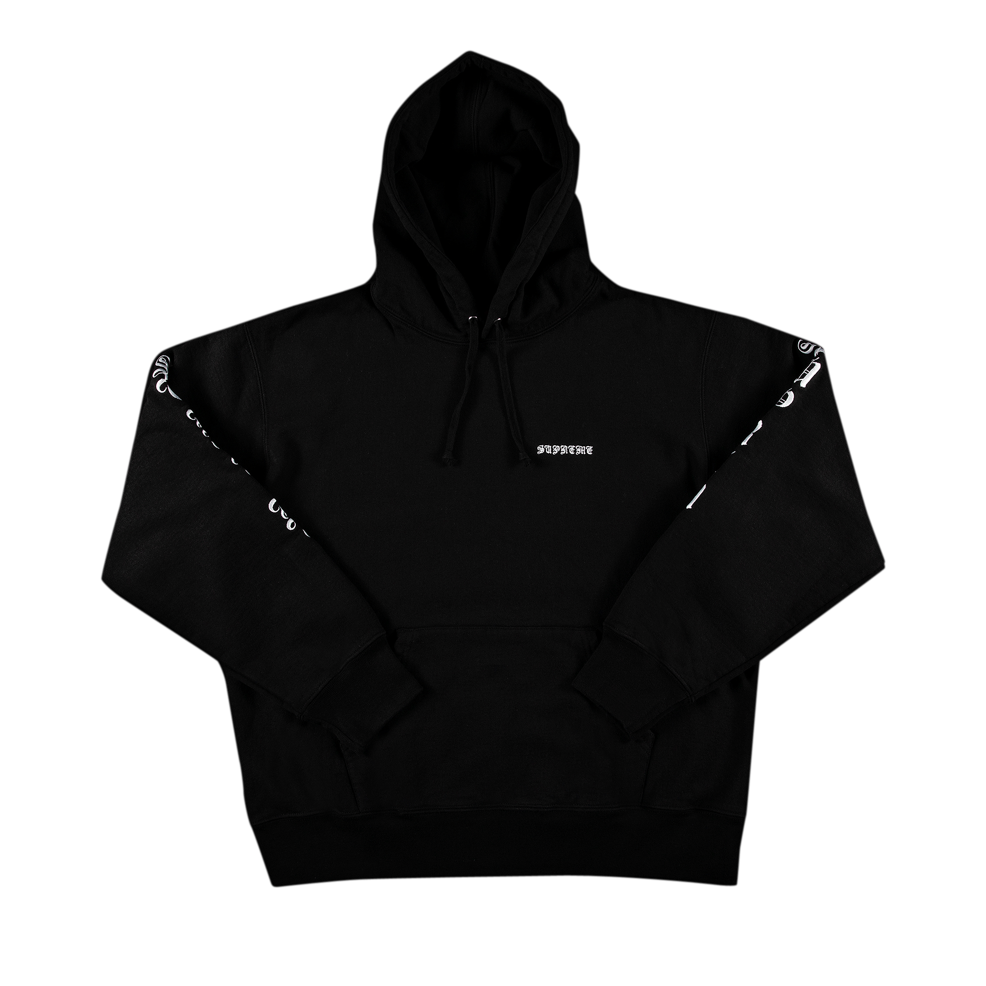SUPREME SUPREME PEACE HOODED SWEATSHIRT 'BLACK'