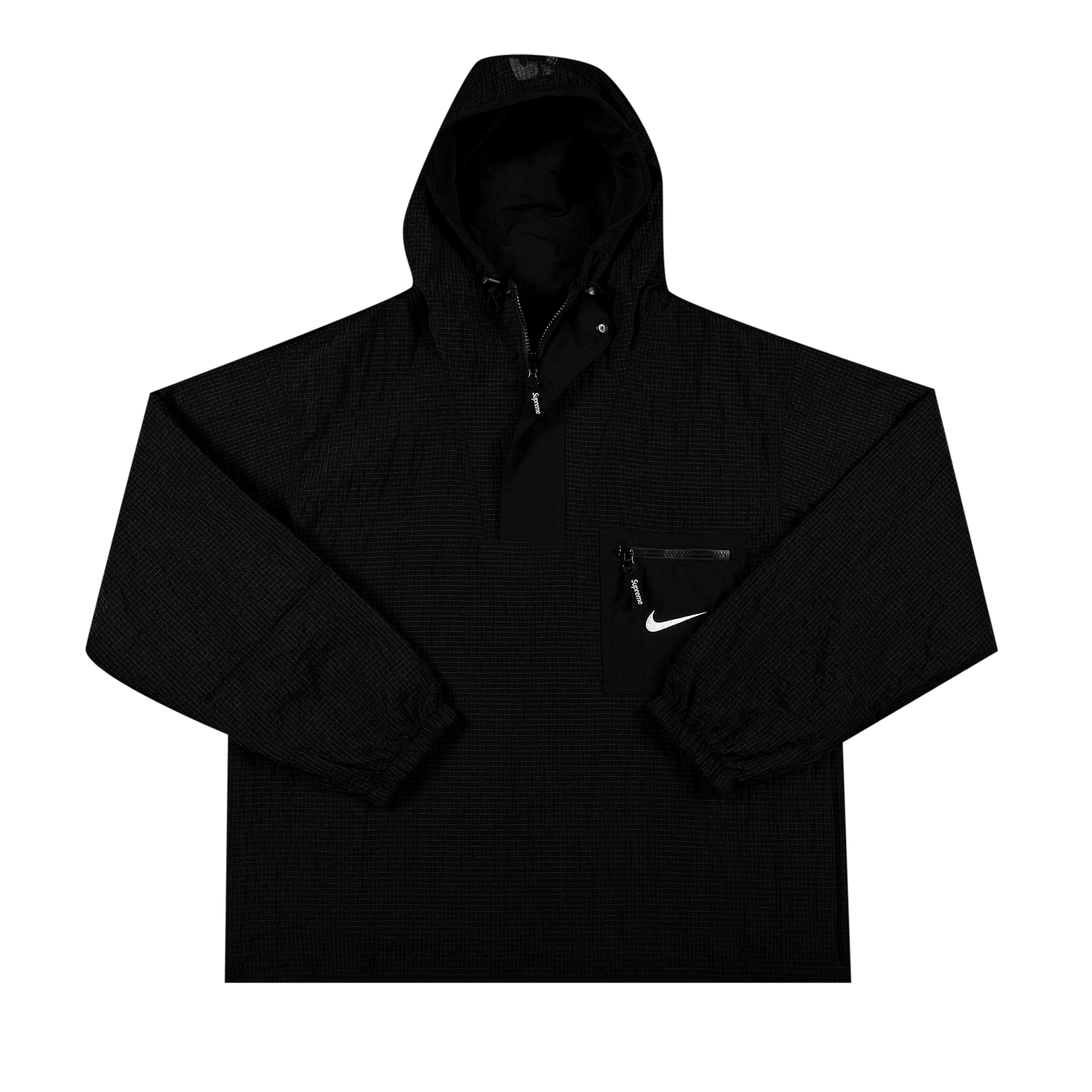 SUPREME SUPREME X NIKE JEWEL REVERSIBLE RIPSTOP ANORAK 'BLACK'