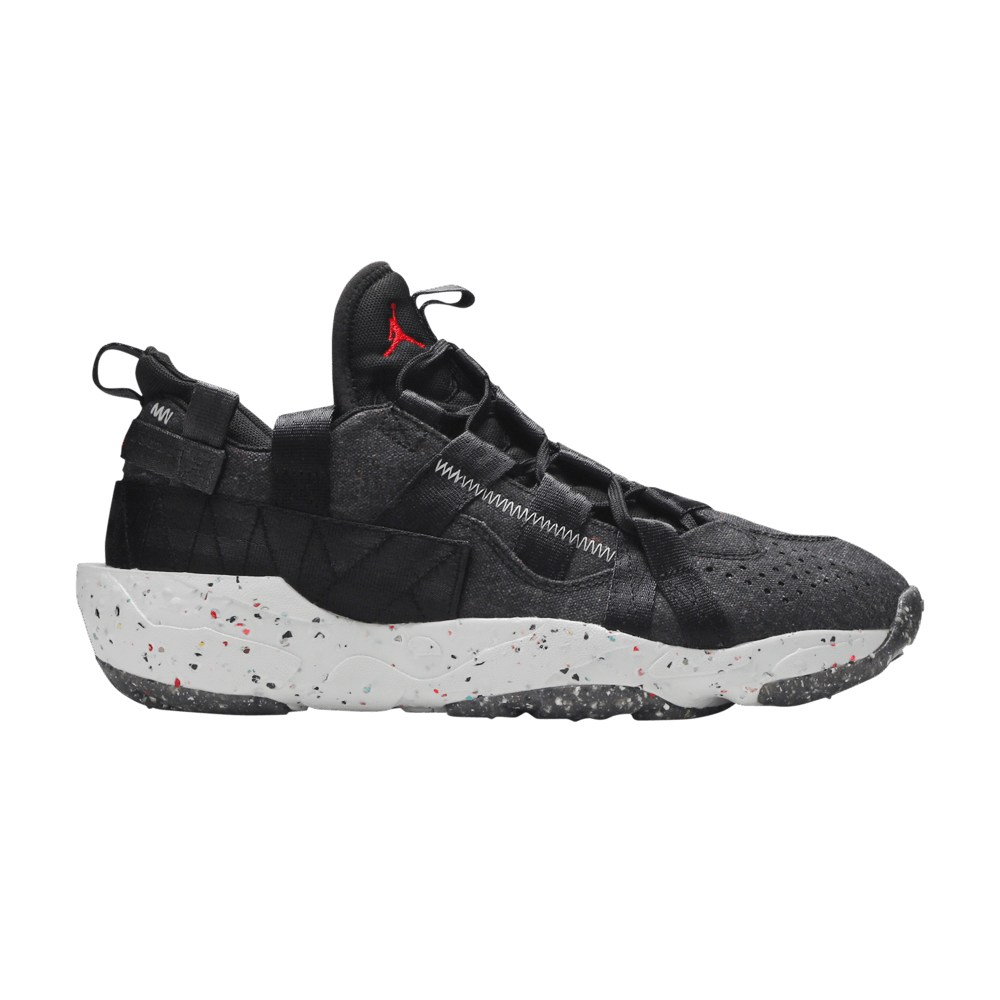 AIR JORDAN JORDAN CRATER 'BLACK UNIVERSITY RED'