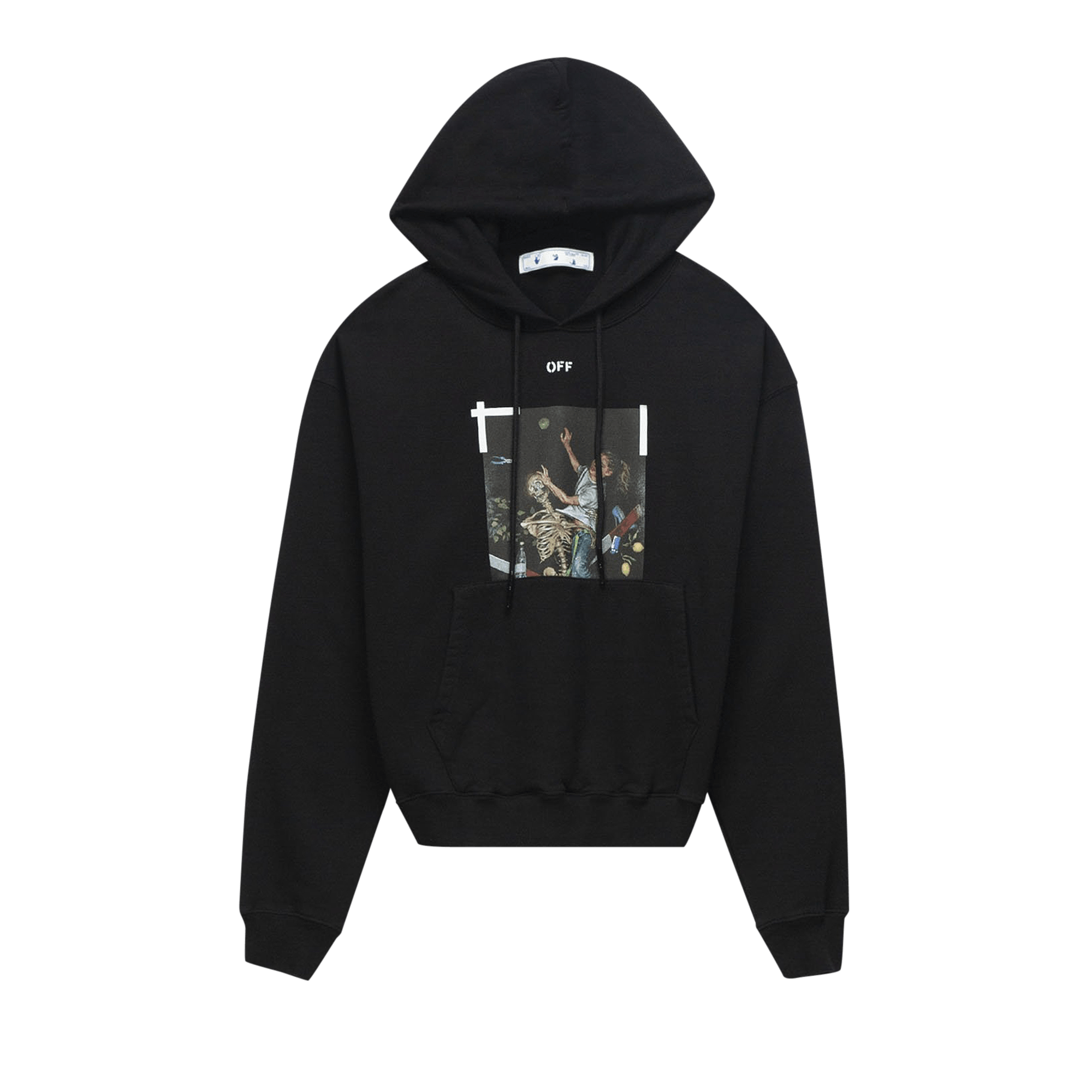Off-White Pascal Print Over Hood 'Black/White'