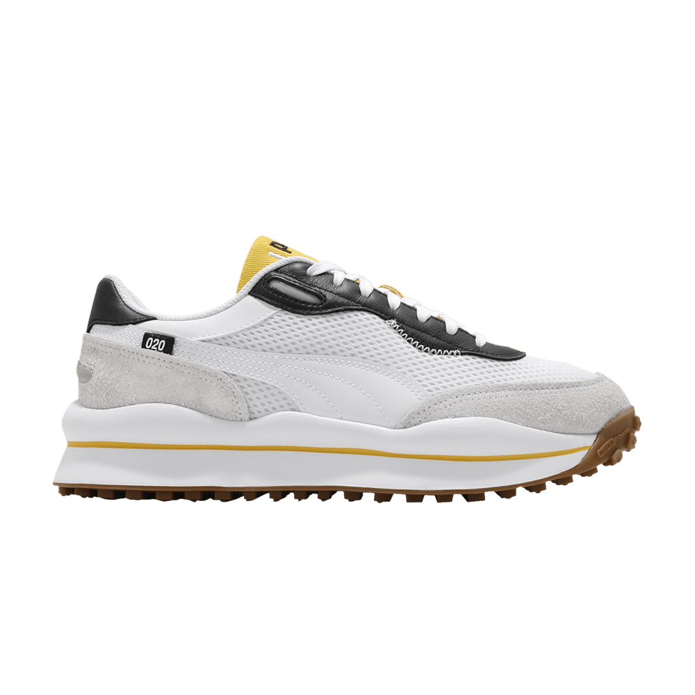 Pre-owned Puma Style Rider 'warm Texture - White'