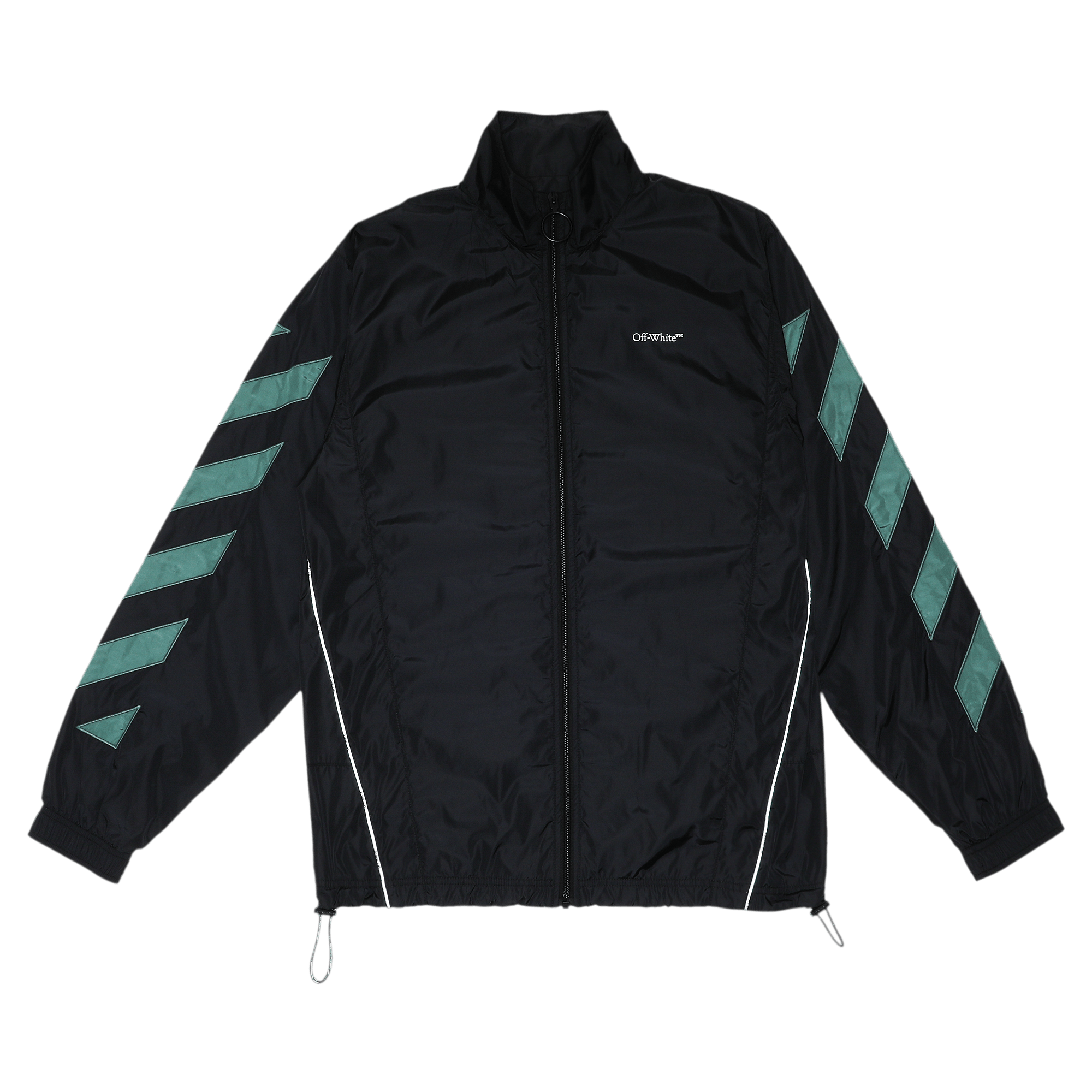 Off-White Diag Nylon Jacket 'Black/White'