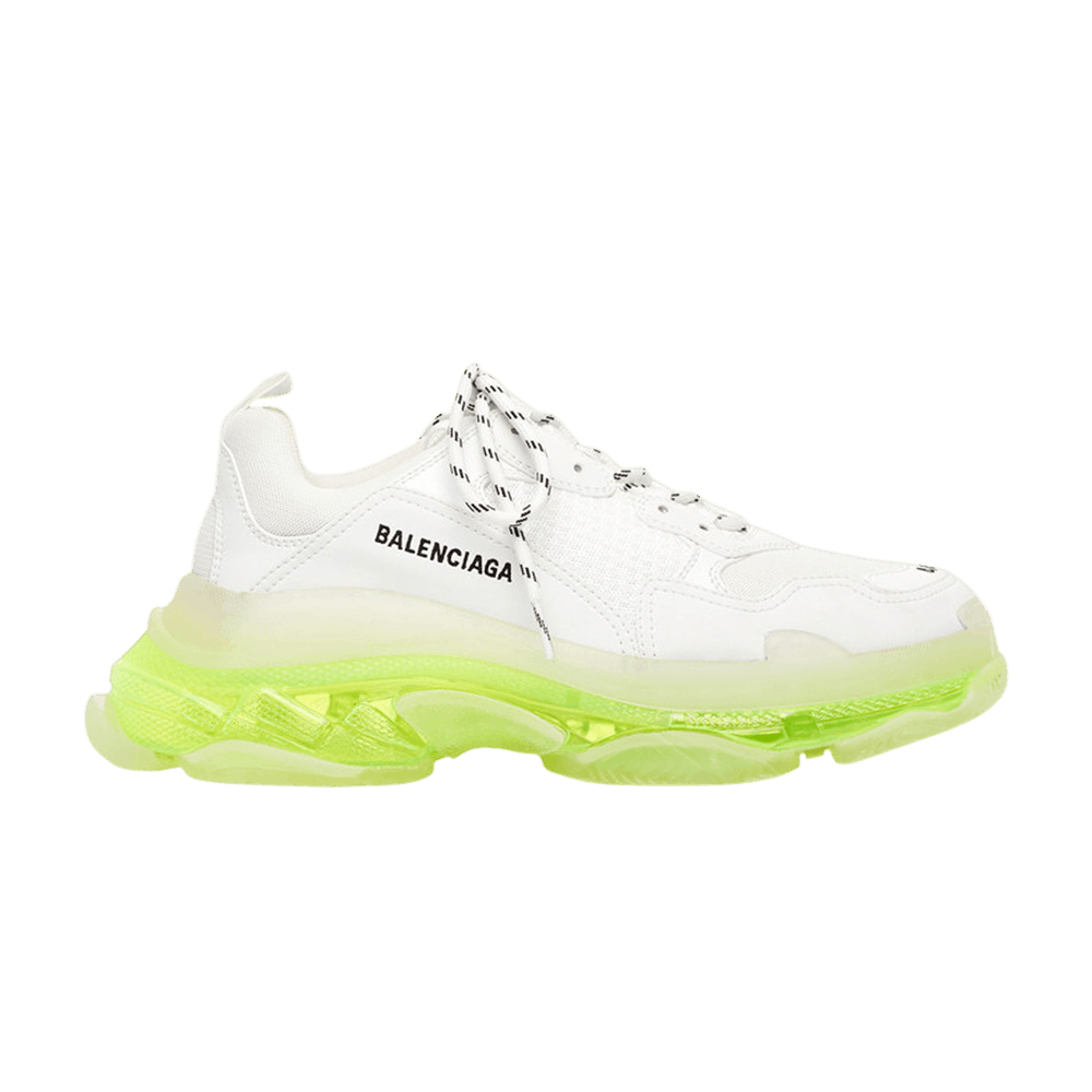 Balenciaga Triple S Sneaker 'Clear Sole - White Fluo Yellow'