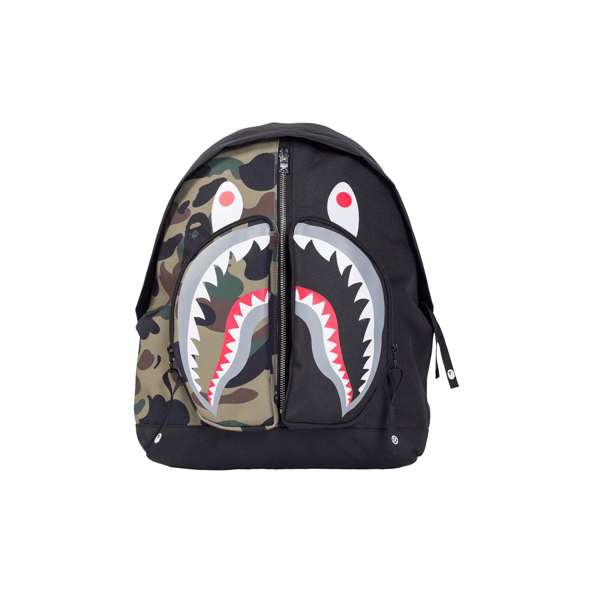 BAPE 1st Camo Shark Day Pack 'Black'