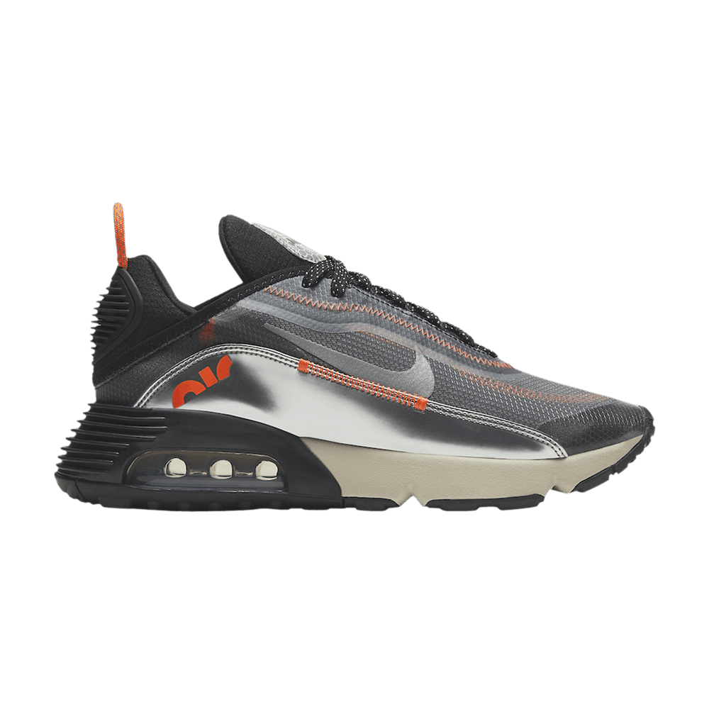 NIKE 3M X WMNS AIR MAX 2090 SE 'BLACK METALLIC SILVER'