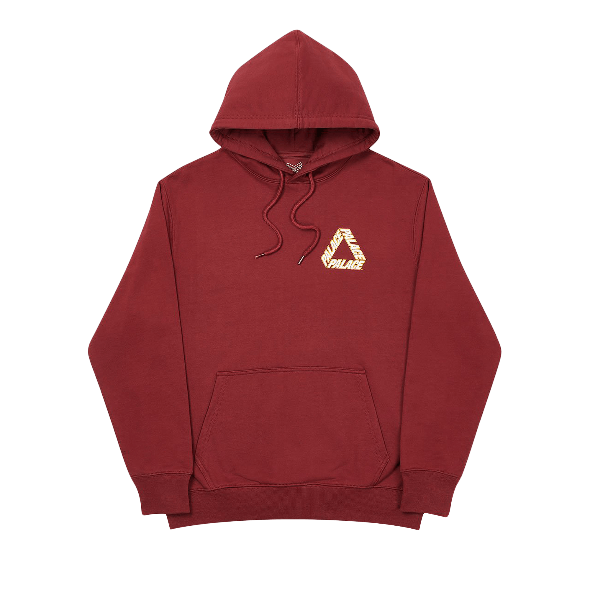 PALACE P3 TEAM HOOD 'BURGUNDY'