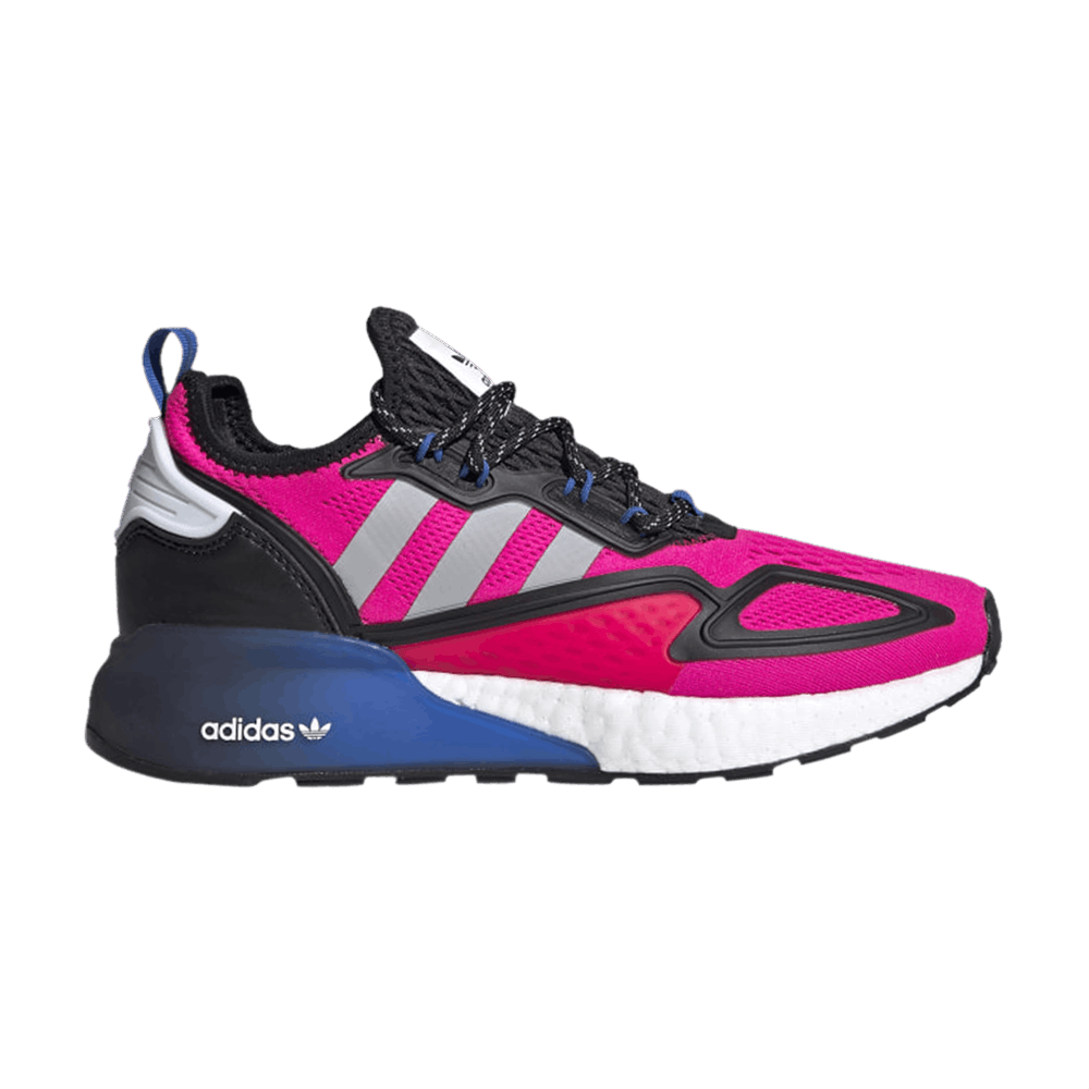 ADIDAS ORIGINALS WMNS ZX 2K BOOST 'SHOCK PINK BLACK'