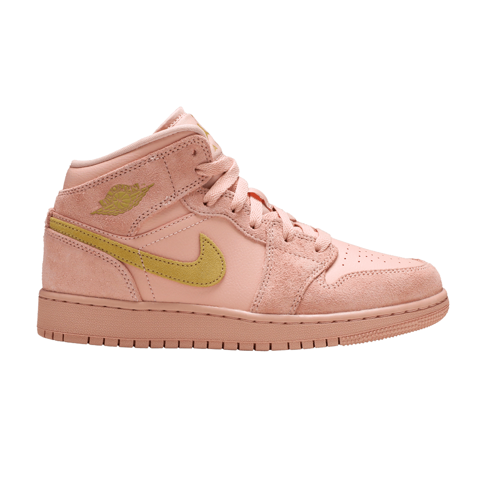 Air Jordan 1 Mid SE GS 'Coral Stardust'