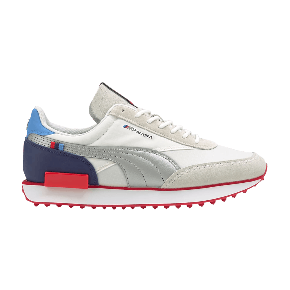 PUMA PUMA BMW MOTORSPORT X FUTURE RIDER 'WHITE HIGH RISK RED'
