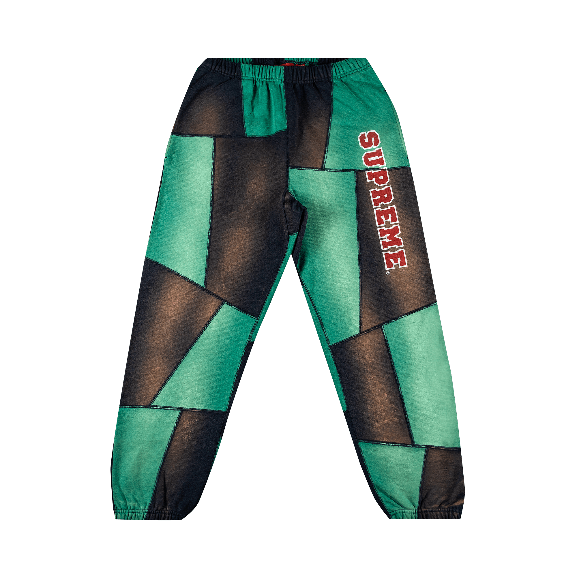 Supreme Patchwork Sweatpant 'Navy'