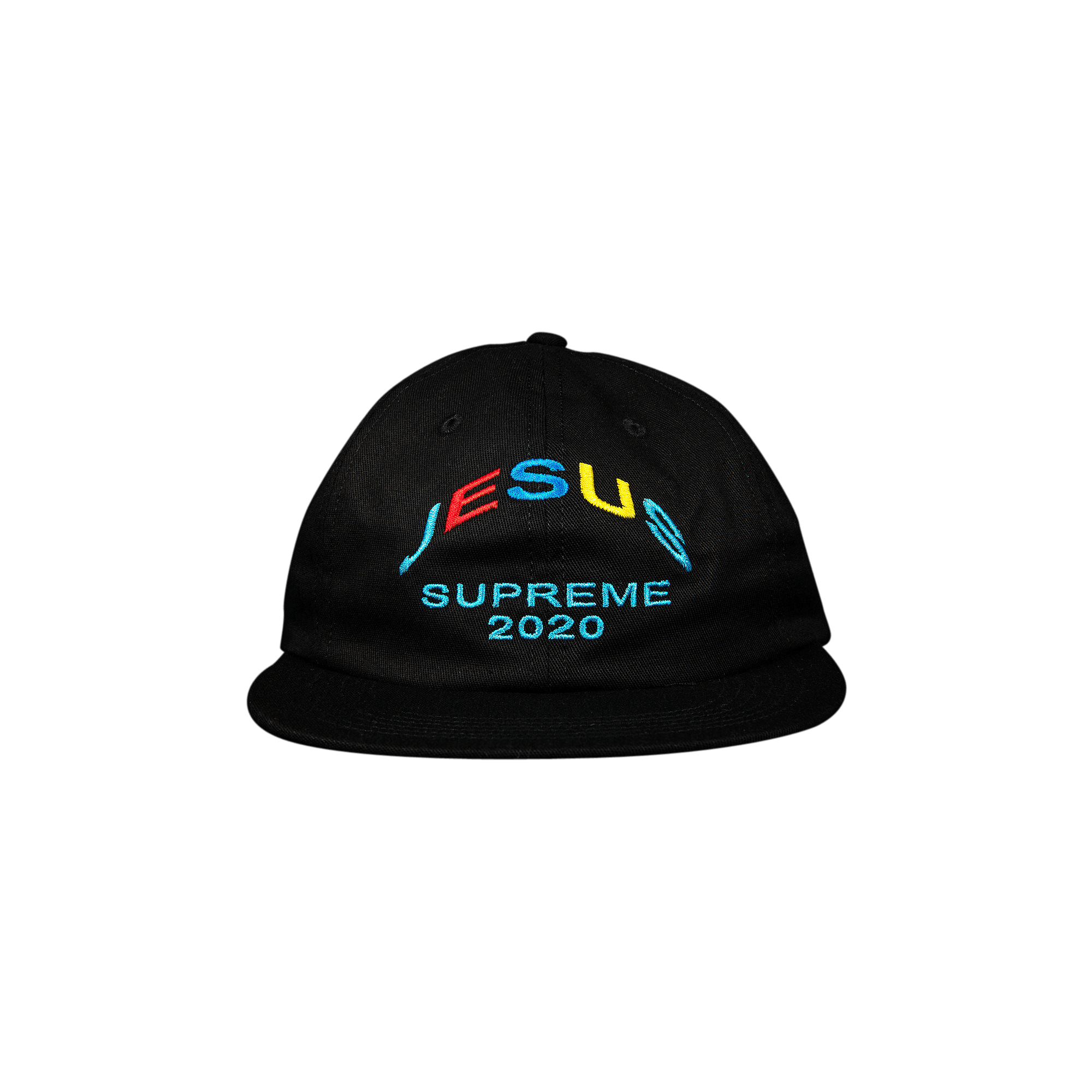 SUPREME SUPREME JESUS 6-PANEL 'BLACK'
