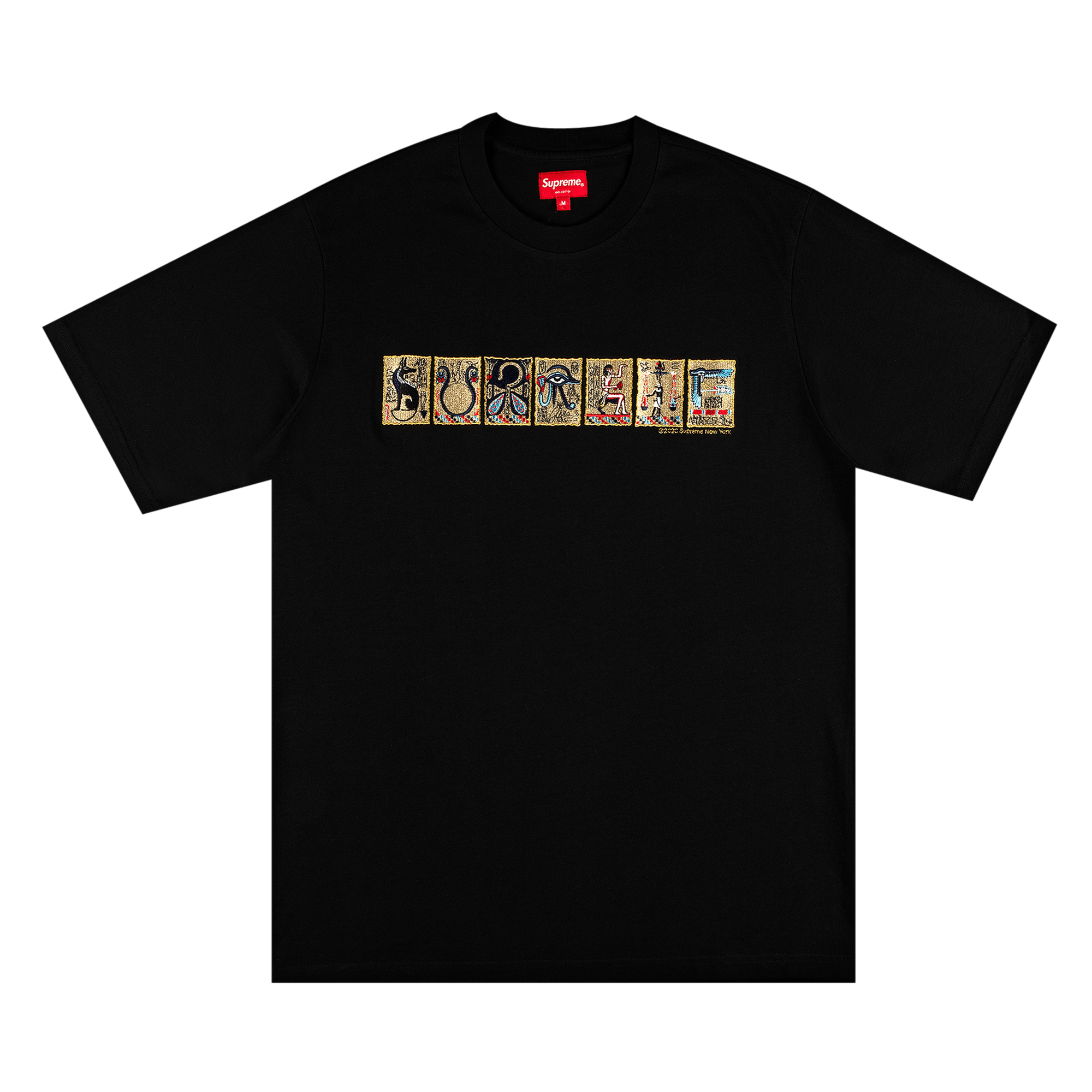 SUPREME SUPREME ANCIENT SHORT-SLEEVE TOP 'BLACK'