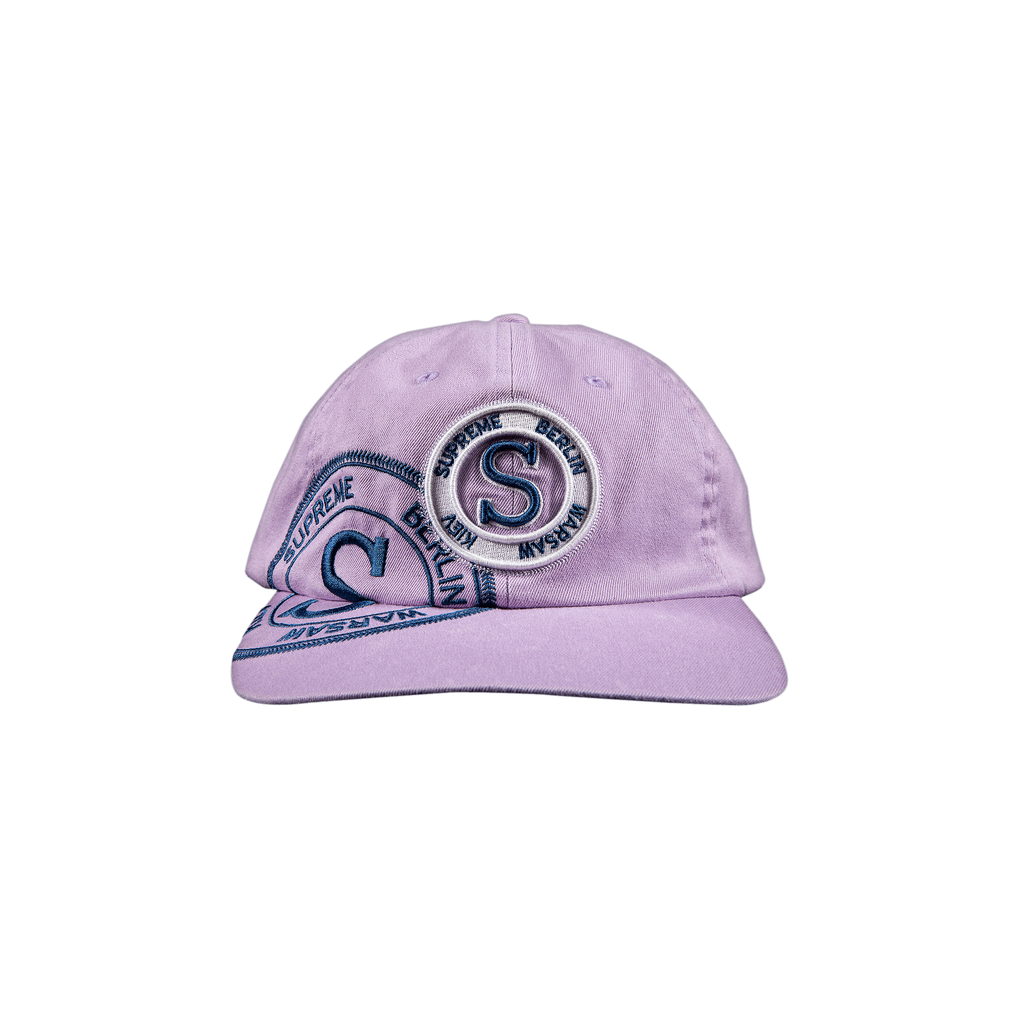 SUPREME SUPREME STAMP 6-PANEL 'LIGHT PURPLE'