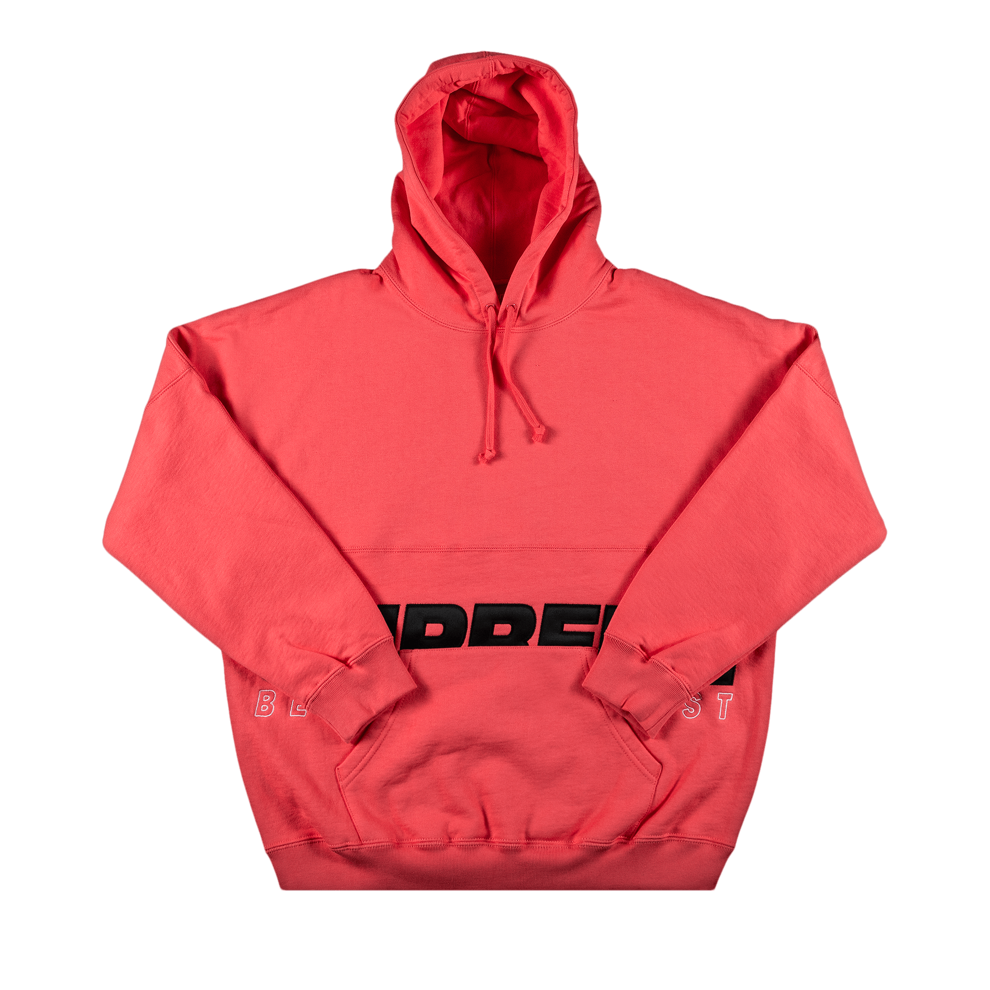 Supreme Best Of The Best Hooded Sweatshirt 'Bright Coral'