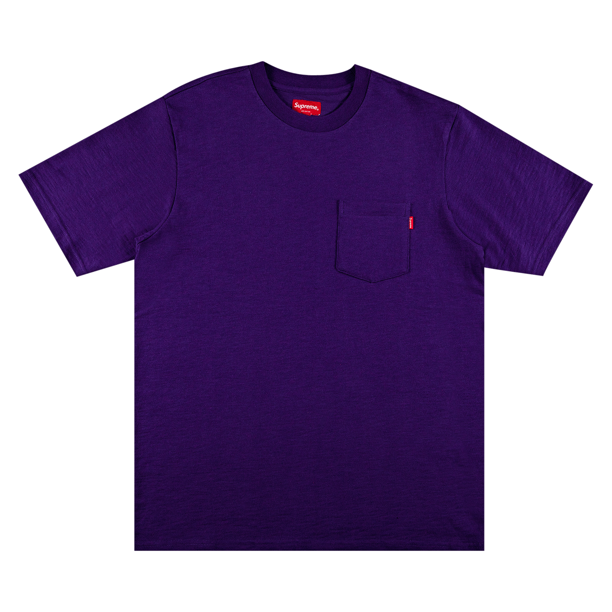 Supreme Short-Sleeve Pocket Tee 'Heather Purple'