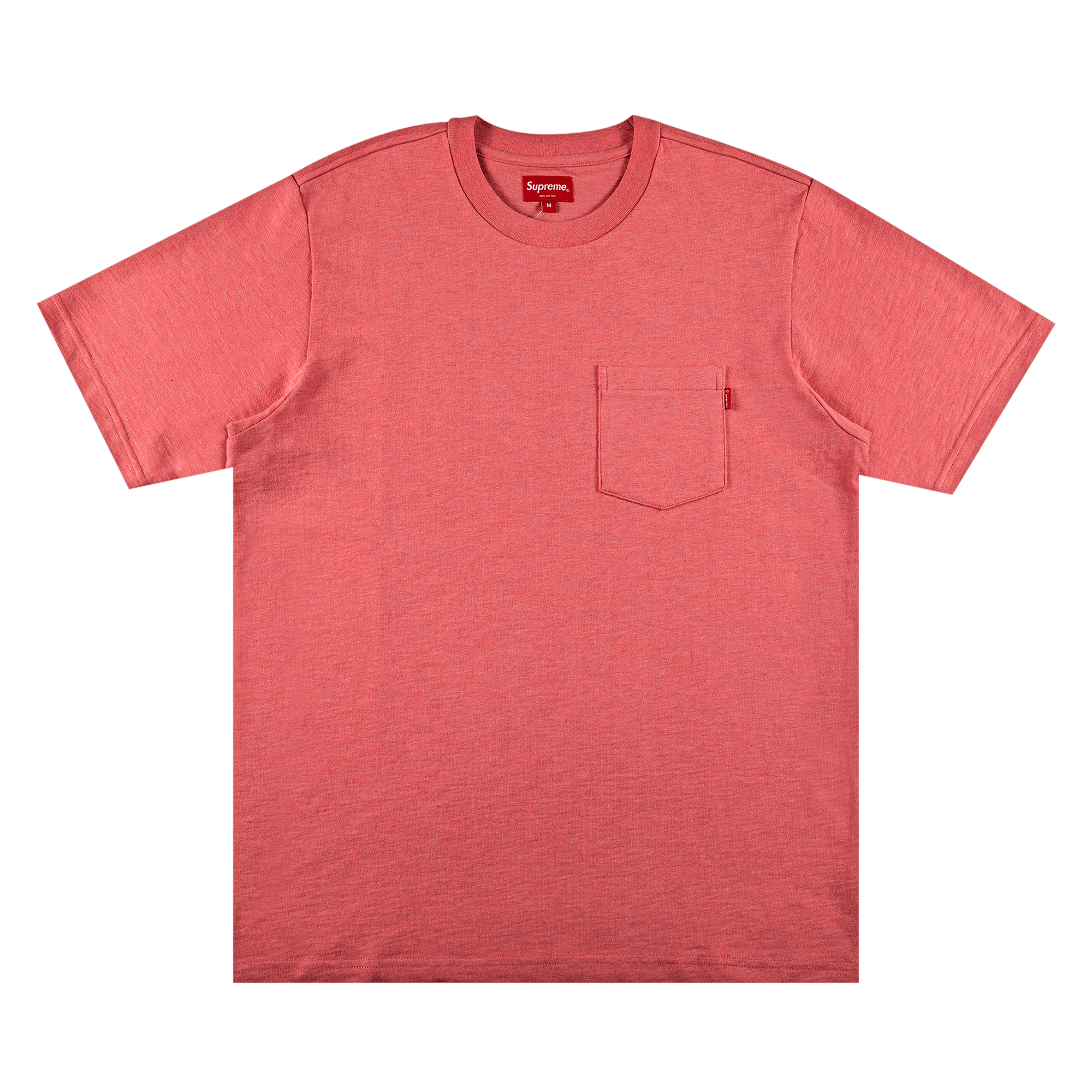 Supreme Short-Sleeve Pocket Tee 'Heather Coral'