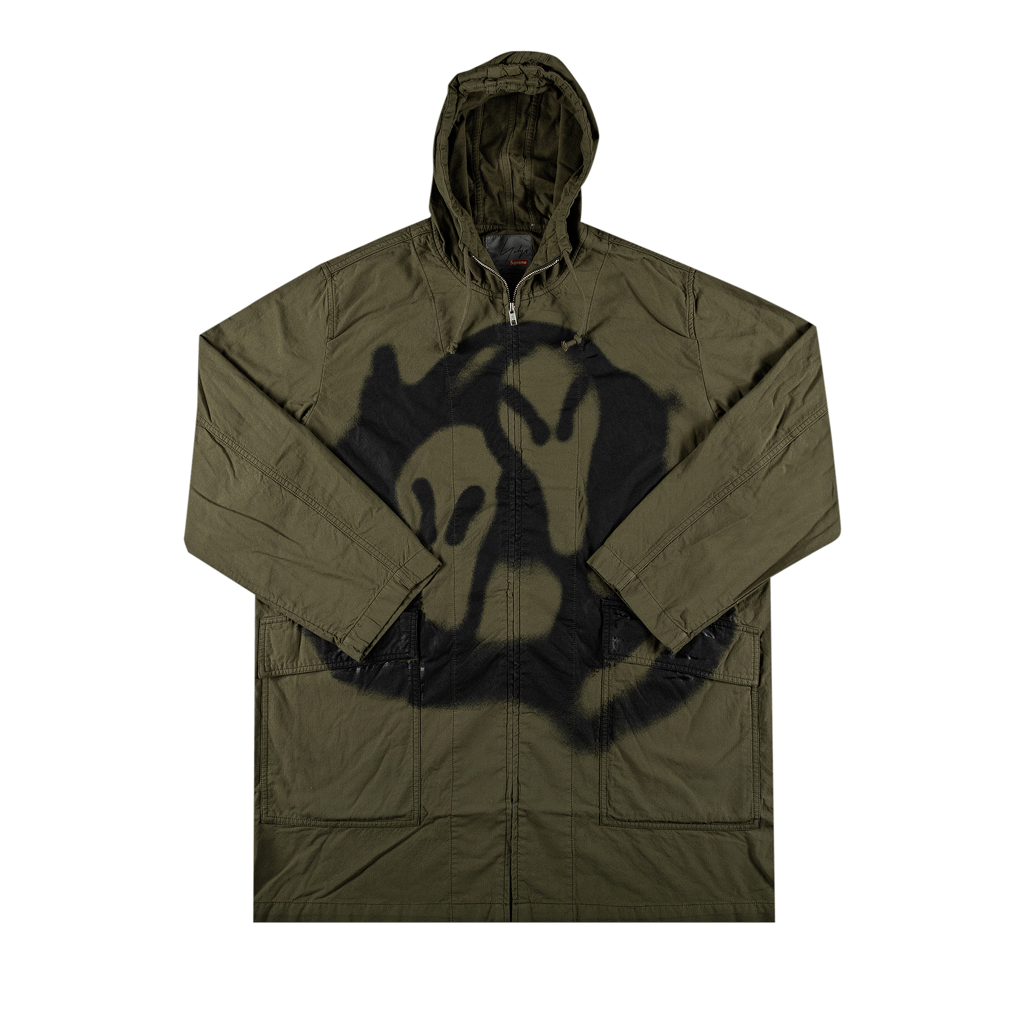 SUPREME SUPREME X YOHJI YAMAMOTO PARKA 'OLIVE'