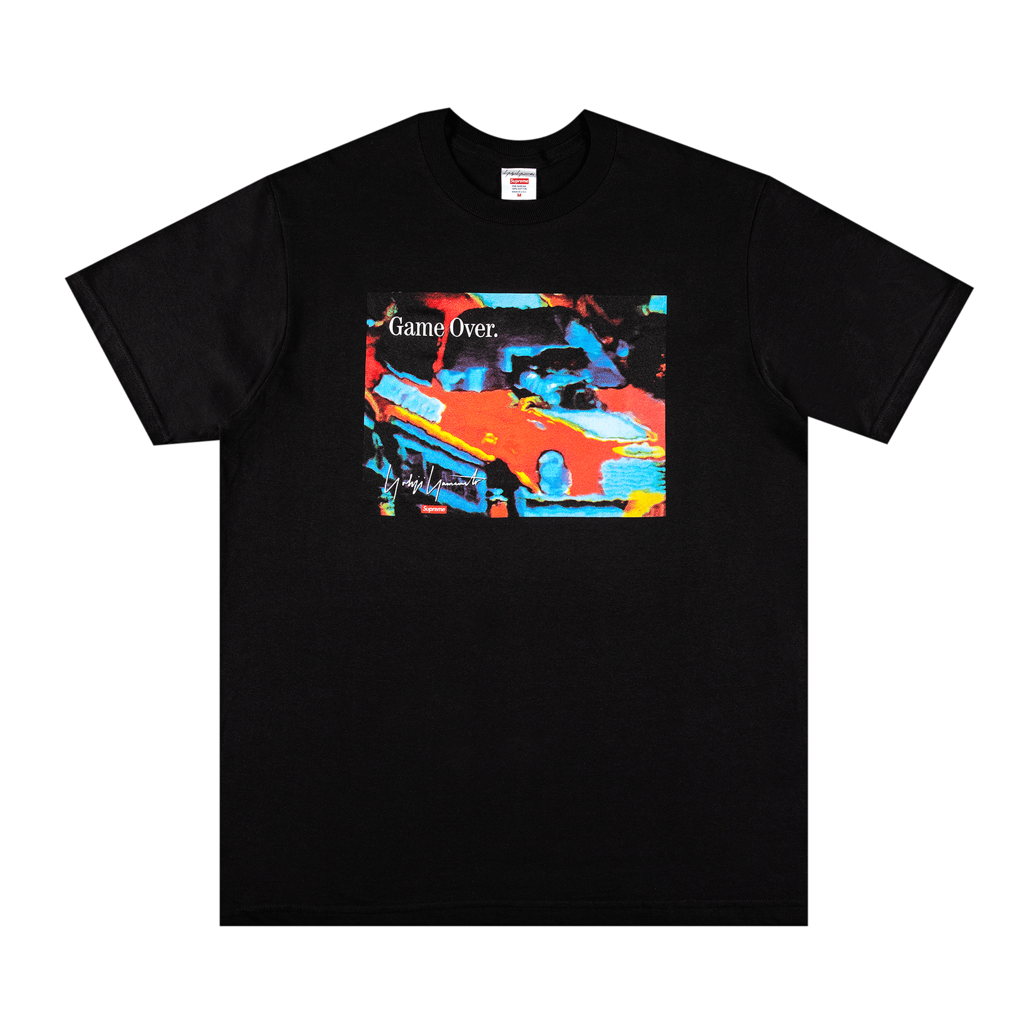 SUPREME SUPREME X YOHJI YAMAMOTO GAME OVER TEE 'BLACK'