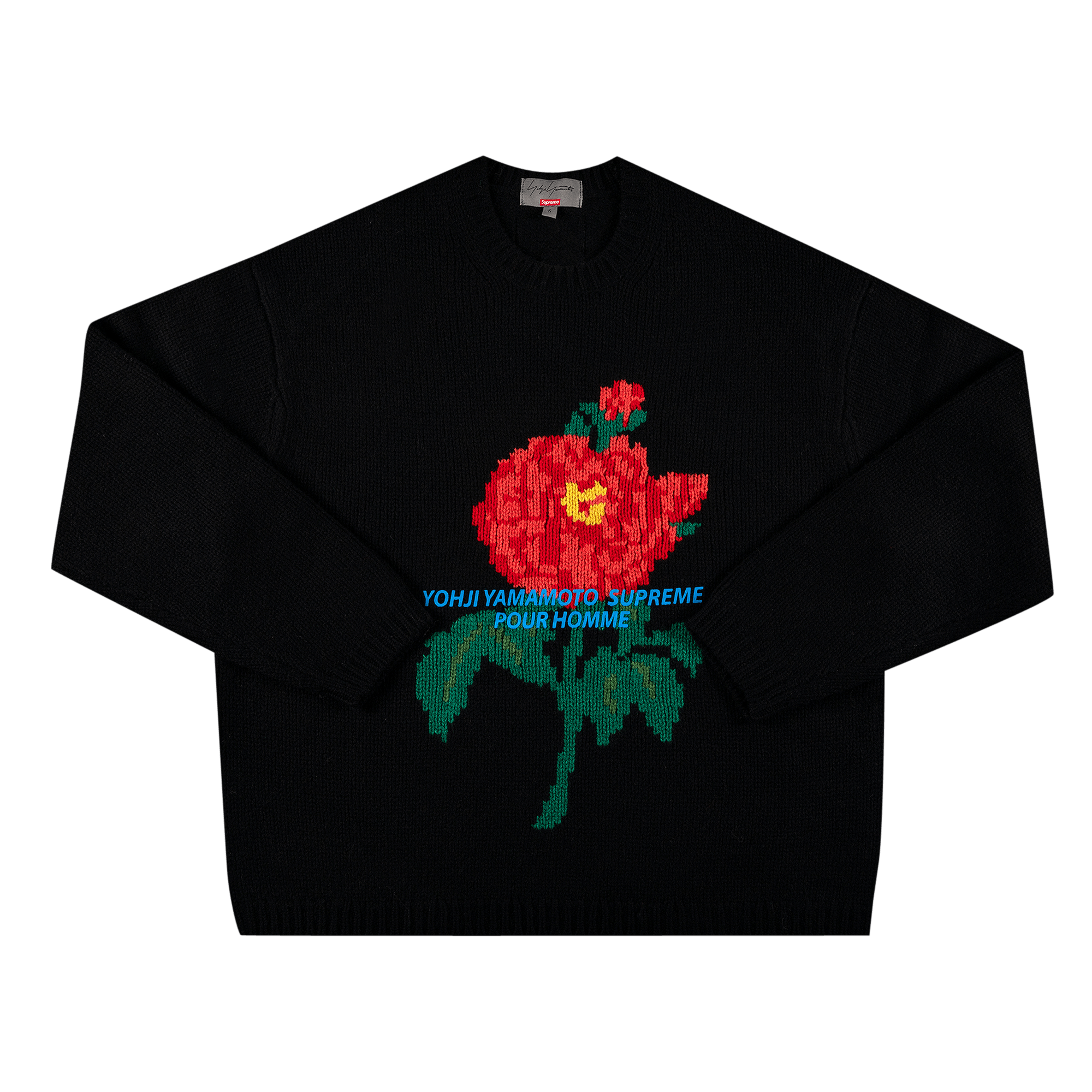 SUPREME SUPREME X YOHJI YAMAMOTO SWEATER 'BLACK'