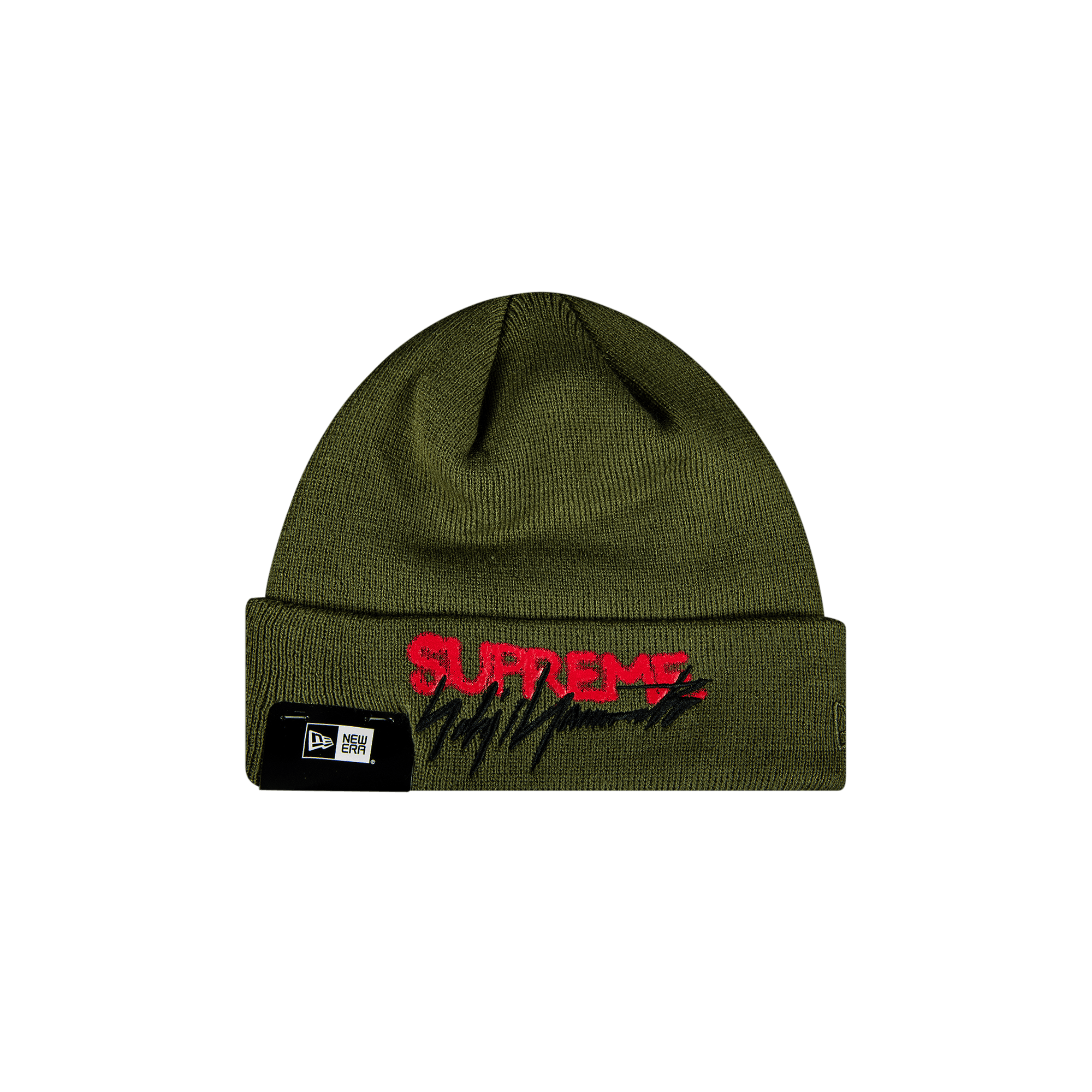 SUPREME SUPREME X YOHJI YAMAMOTO X NEW ERA BEANIE 'OLIVE'