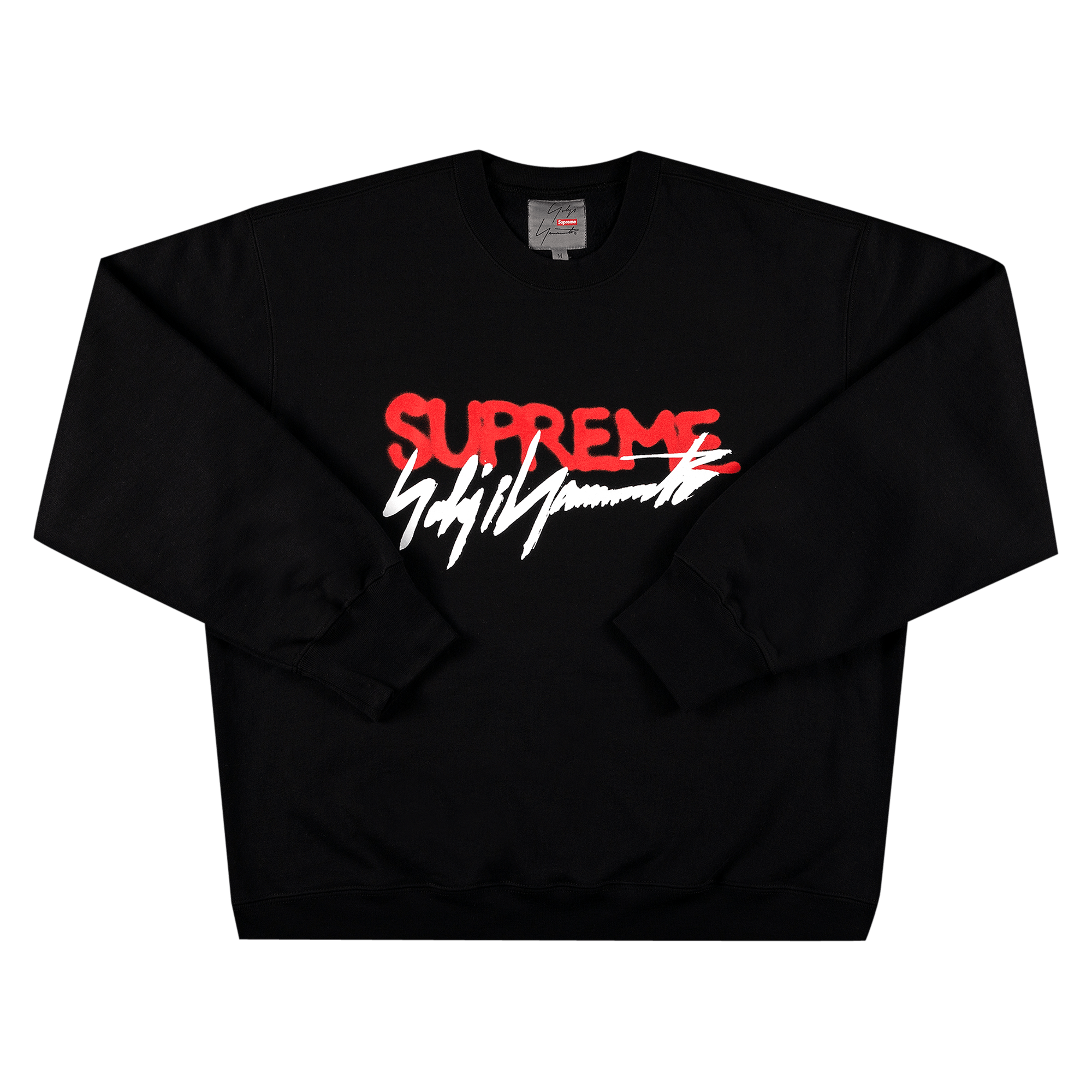 SUPREME SUPREME X YOHJI YAMAMOTO CREWNECK 'BLACK'