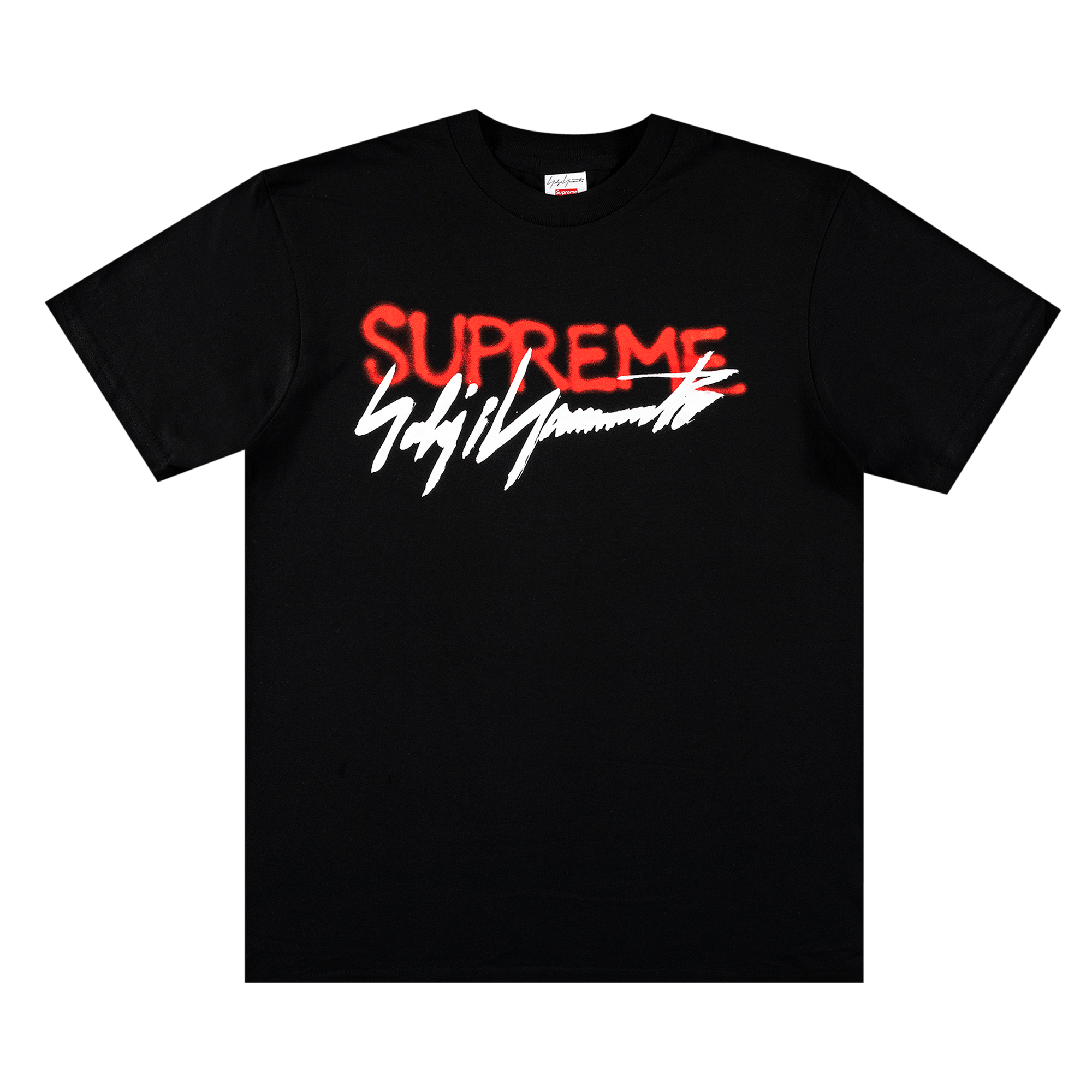 SUPREME SUPREME X YOHJI YAMAMOTO LOGO TEE 'BLACK'