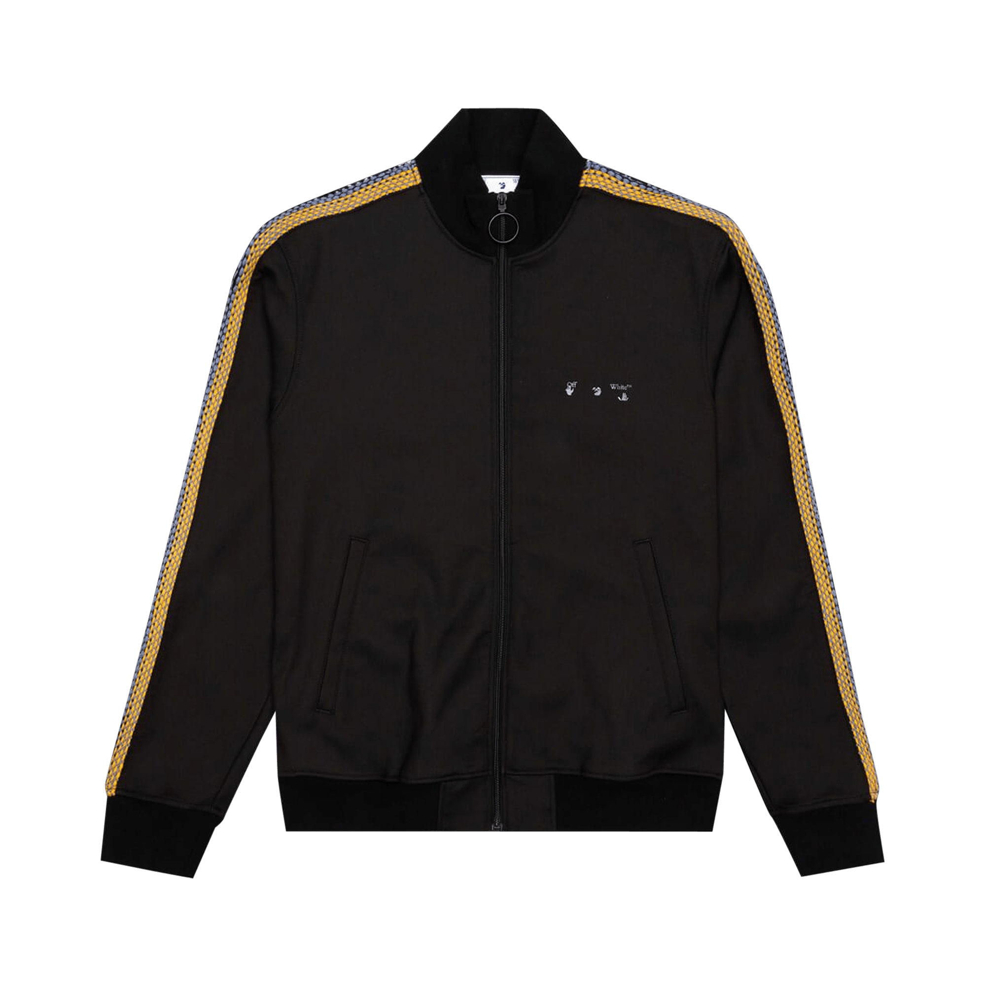 Off-White Logo Dogo Jacket 'Black/White'