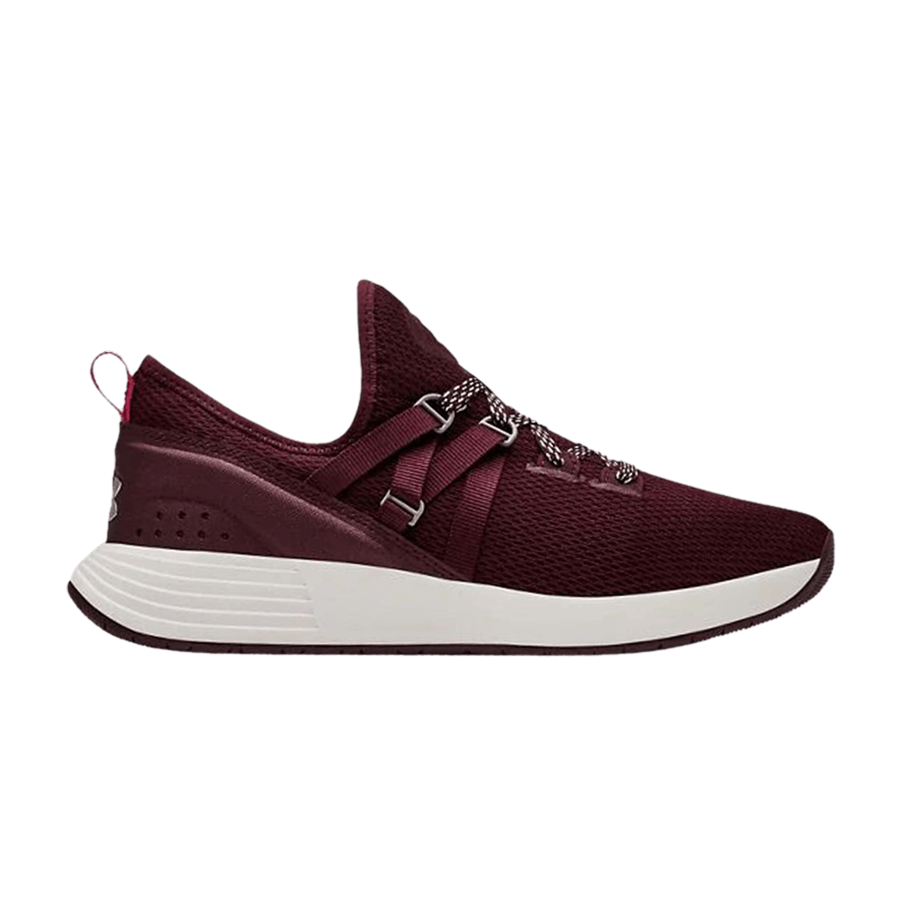 Pre-owned Under Armour Wmns Breathe Trainer 'dark Maroon' In Red