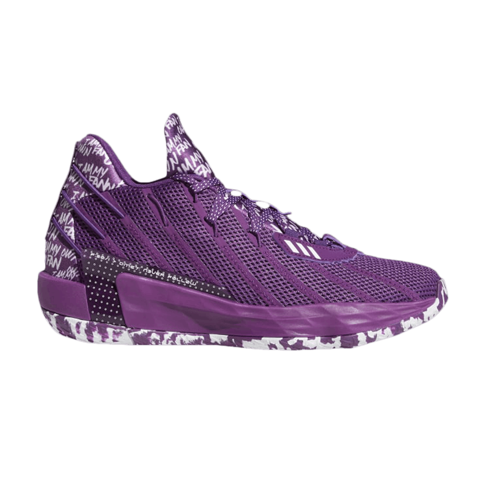 ADIDAS ORIGINALS DAME 7 'I AM MY OWN FAN - GLORY PURPLE'